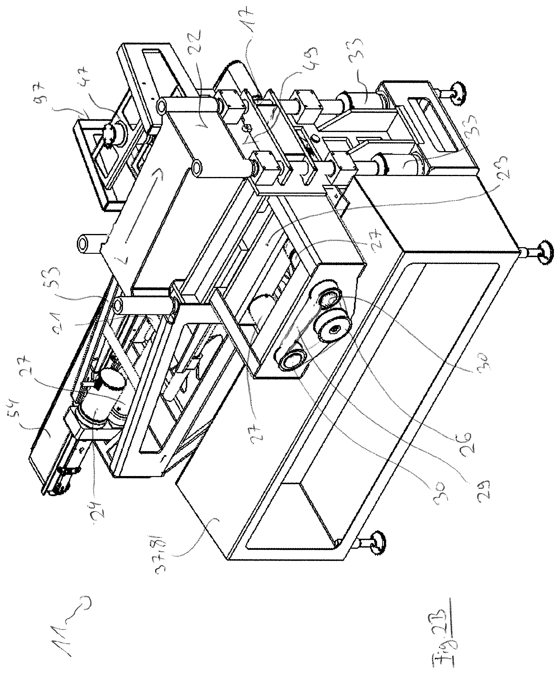 Patent US12102097 Figure 5 – Pressing device