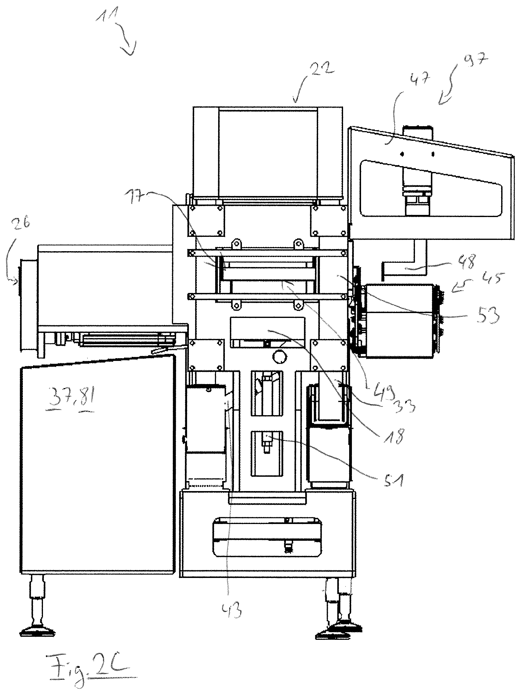 Patent US12102097 Figure 6 – Pressing device