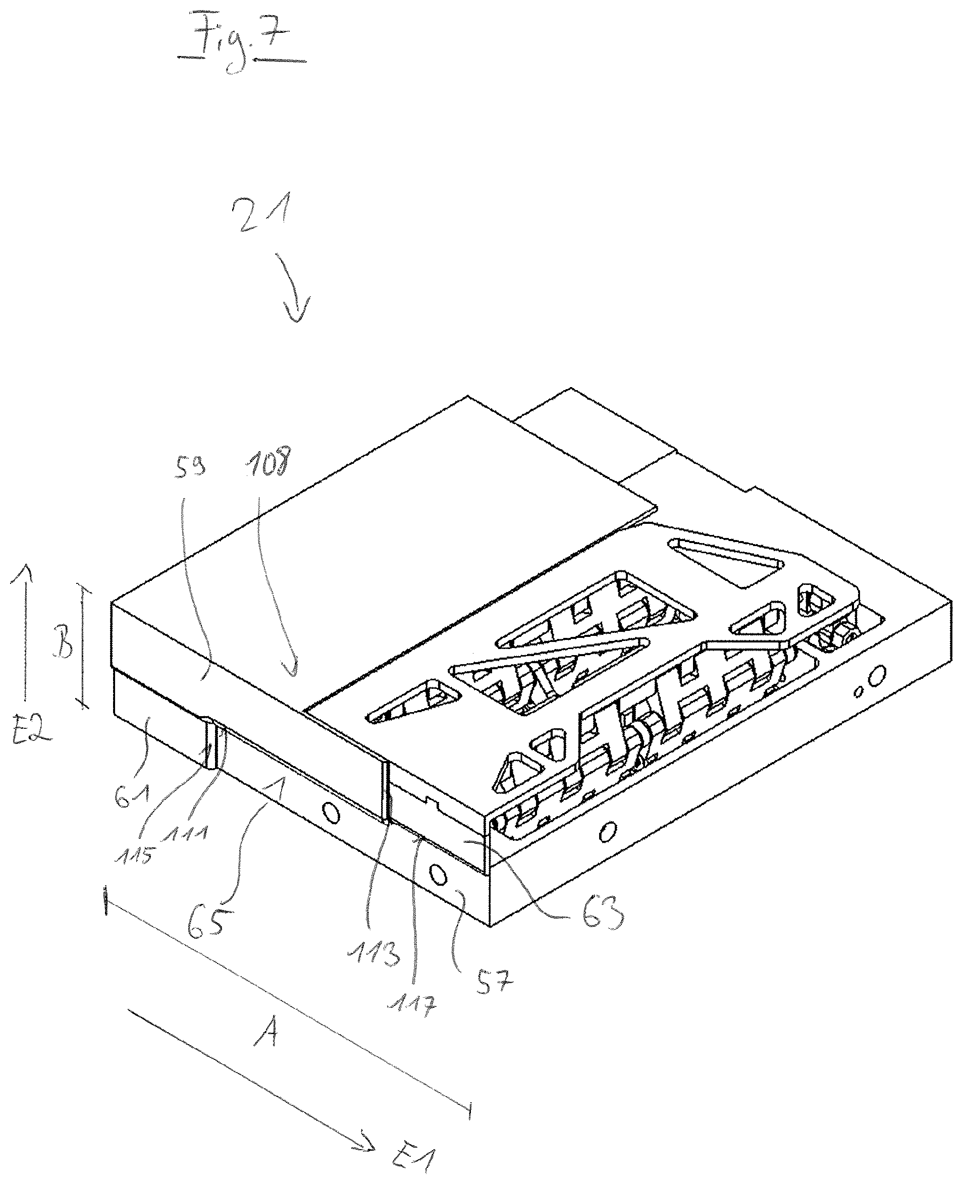 Patent US12102097 Figure 17 – Pressing device