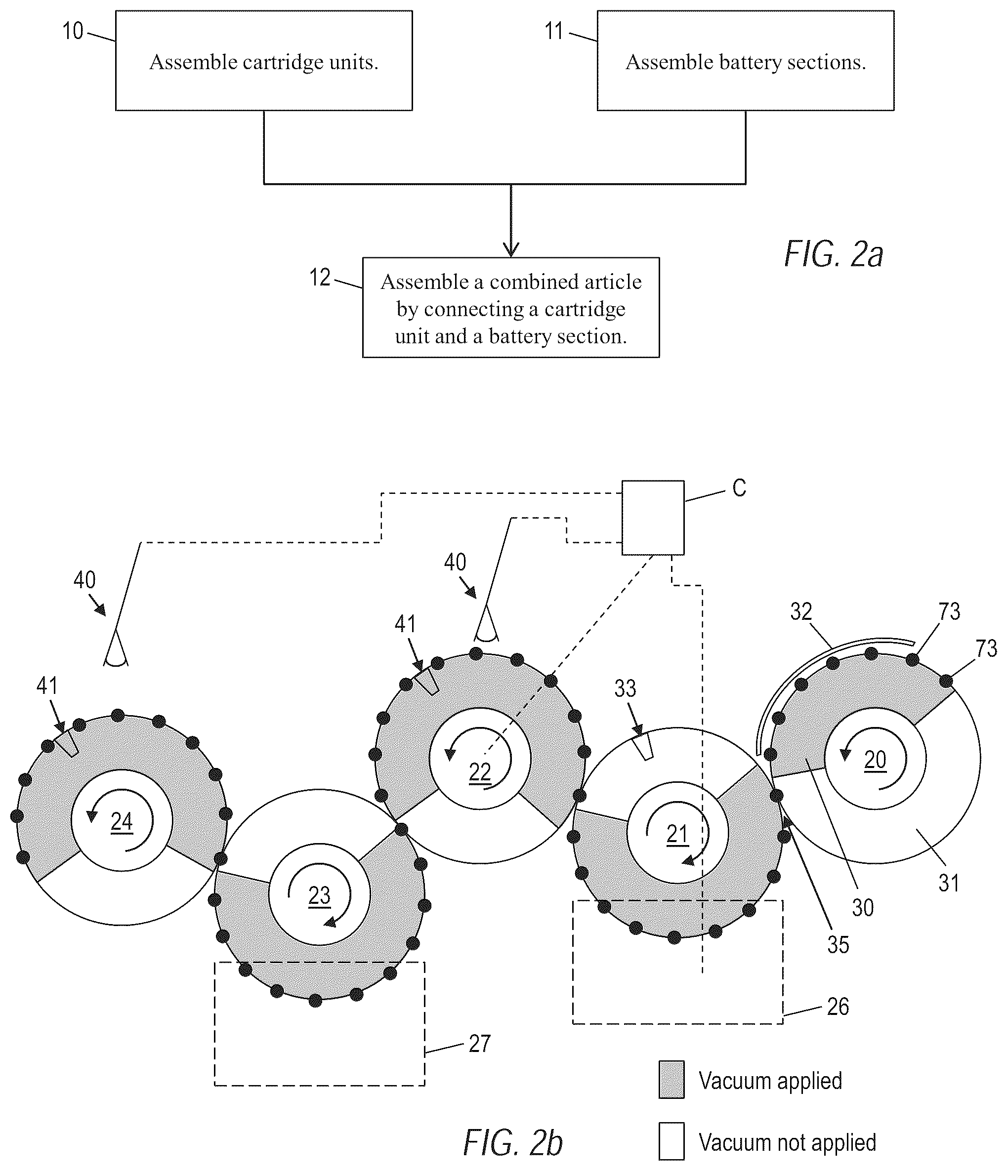 Patent US12102115 Figure 2 – Assembler system for assembling an electronic vaping article