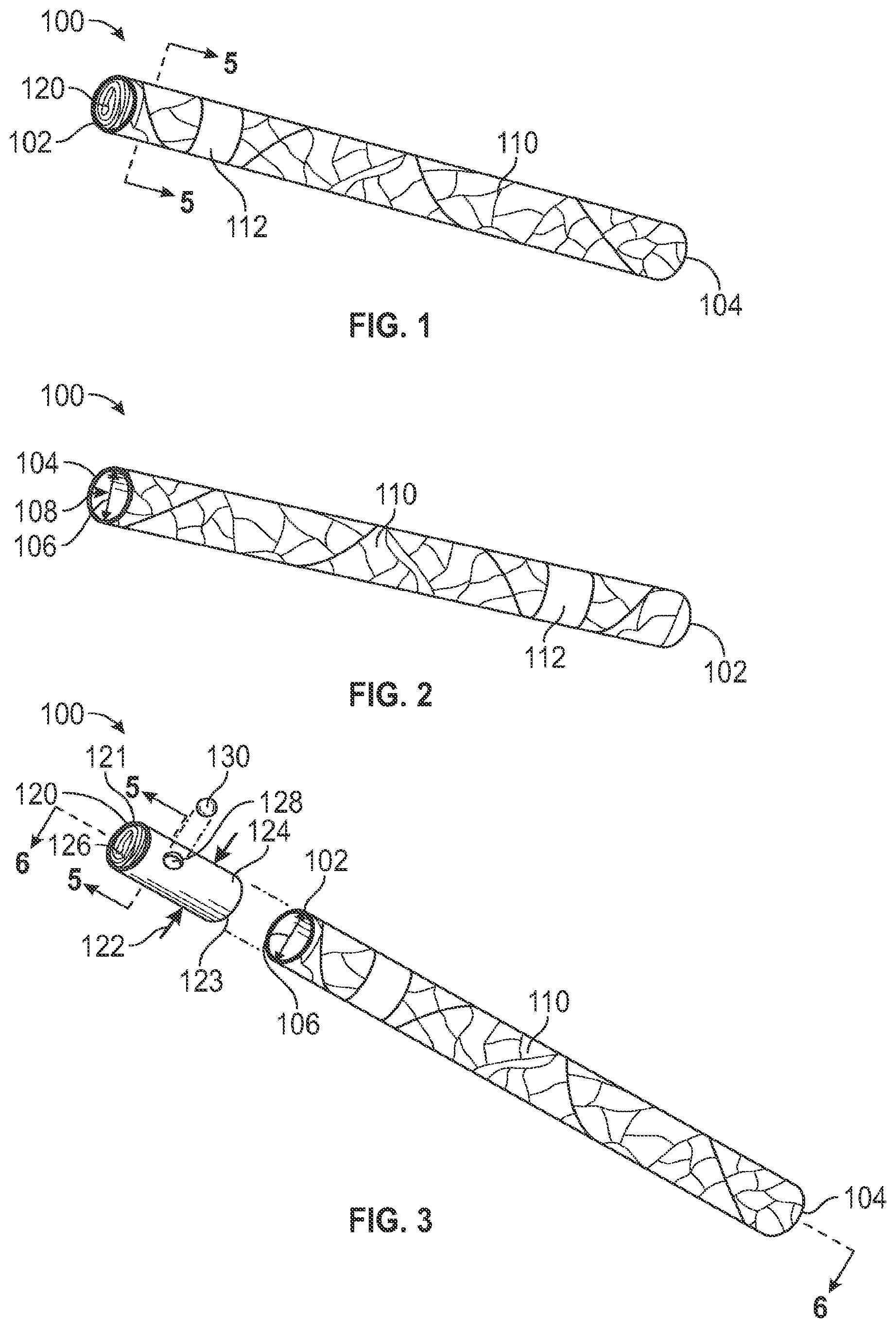 Patent US12102116 — Hollow leaf tube with flavor capsule — Figure 1
