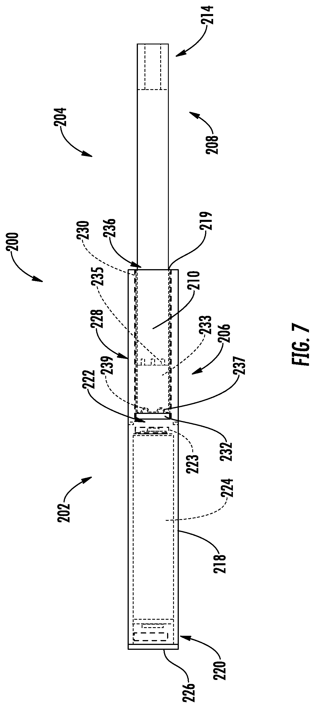 Patent US12102118 Figure 5 – Electronically heated heat-not-burn smoking article