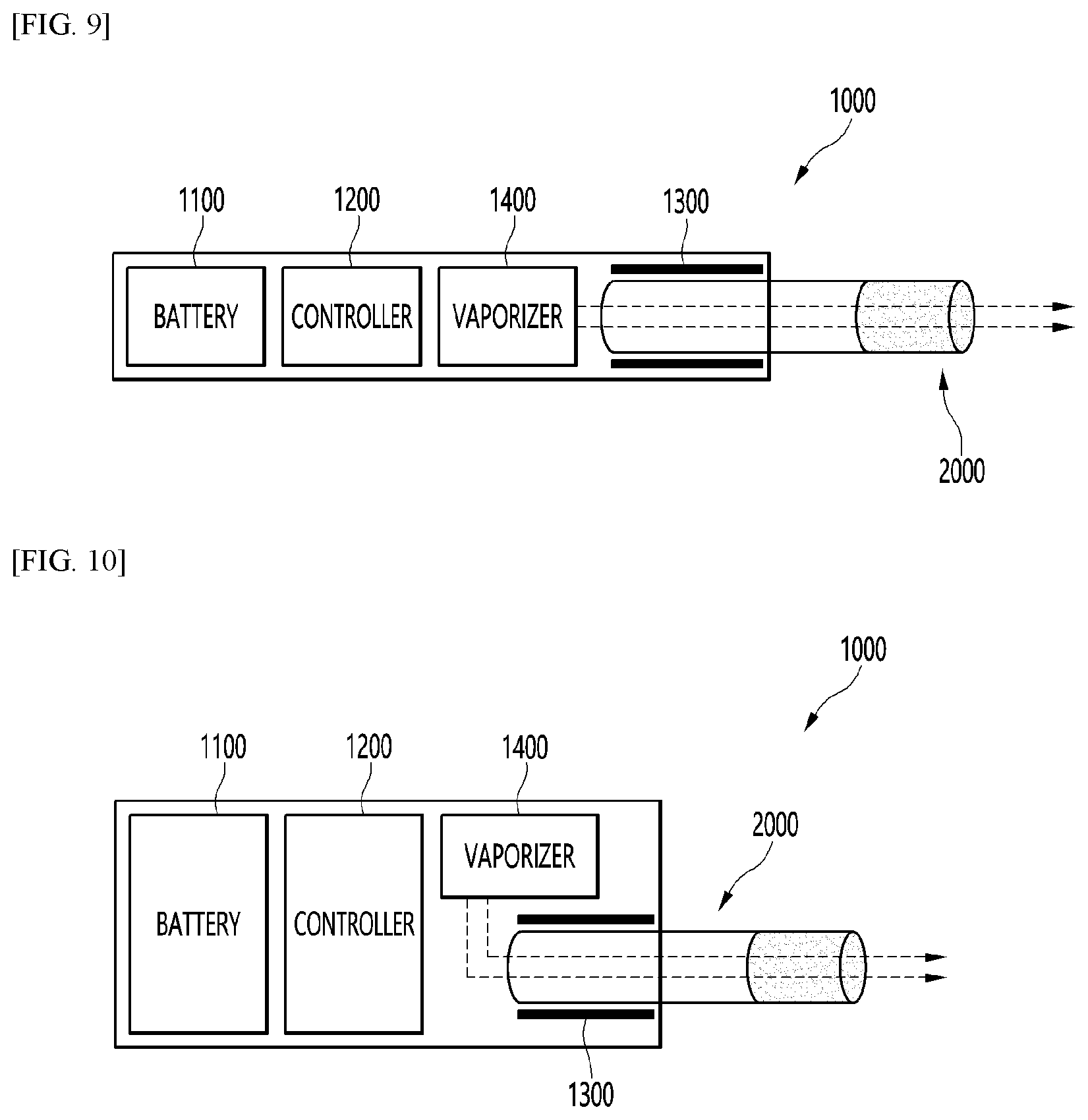 Patent US12102122 Figure 5 – Aerosol-generating article with enhanced vapor production