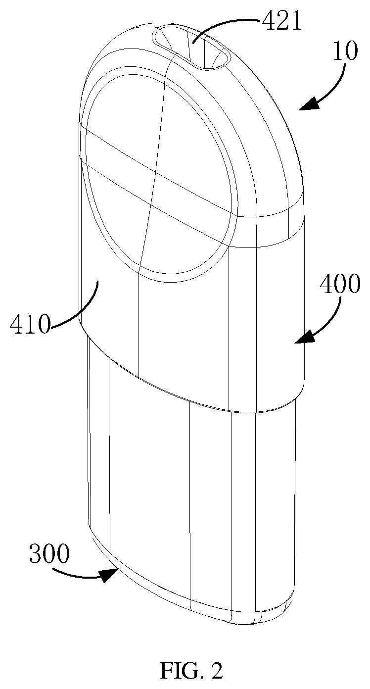 Patent US12102124 Figure 2 – Sealing member, atomizer and electronic atomizing device