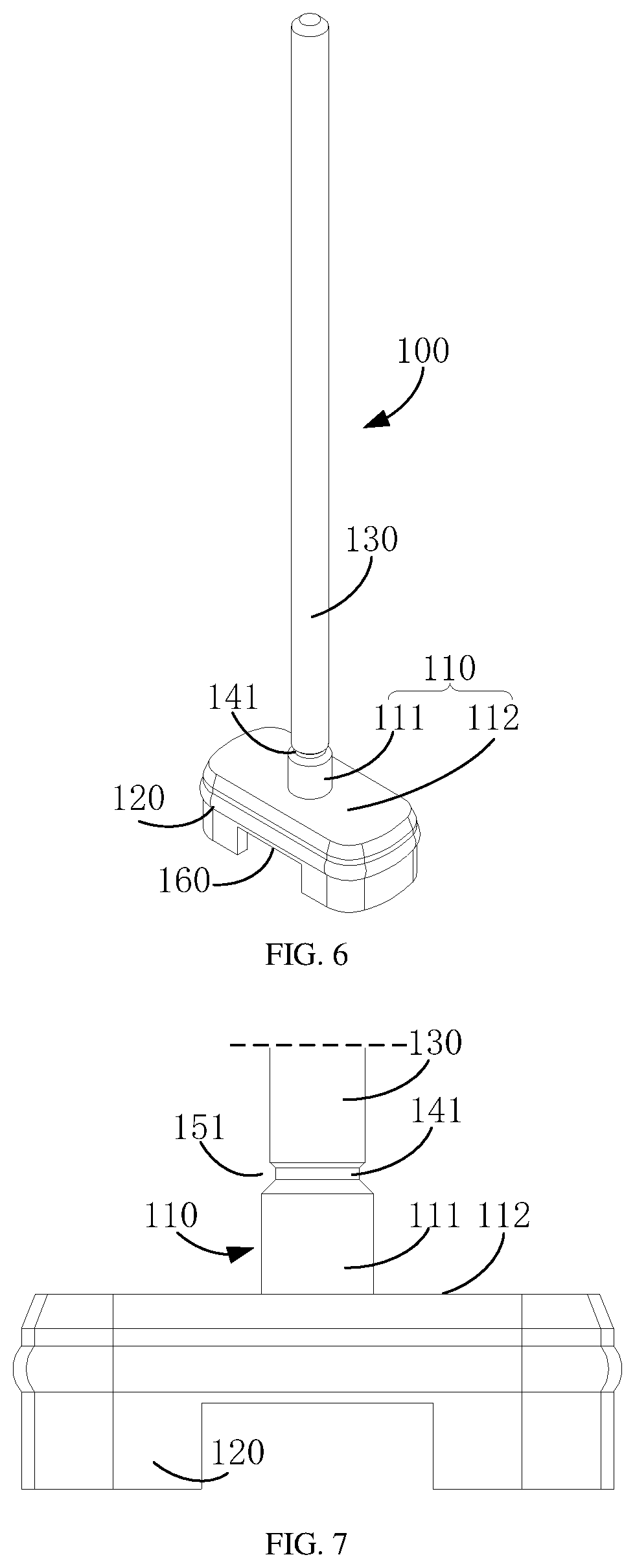 Patent US12102124 Figure 6 – Sealing member, atomizer and electronic atomizing device