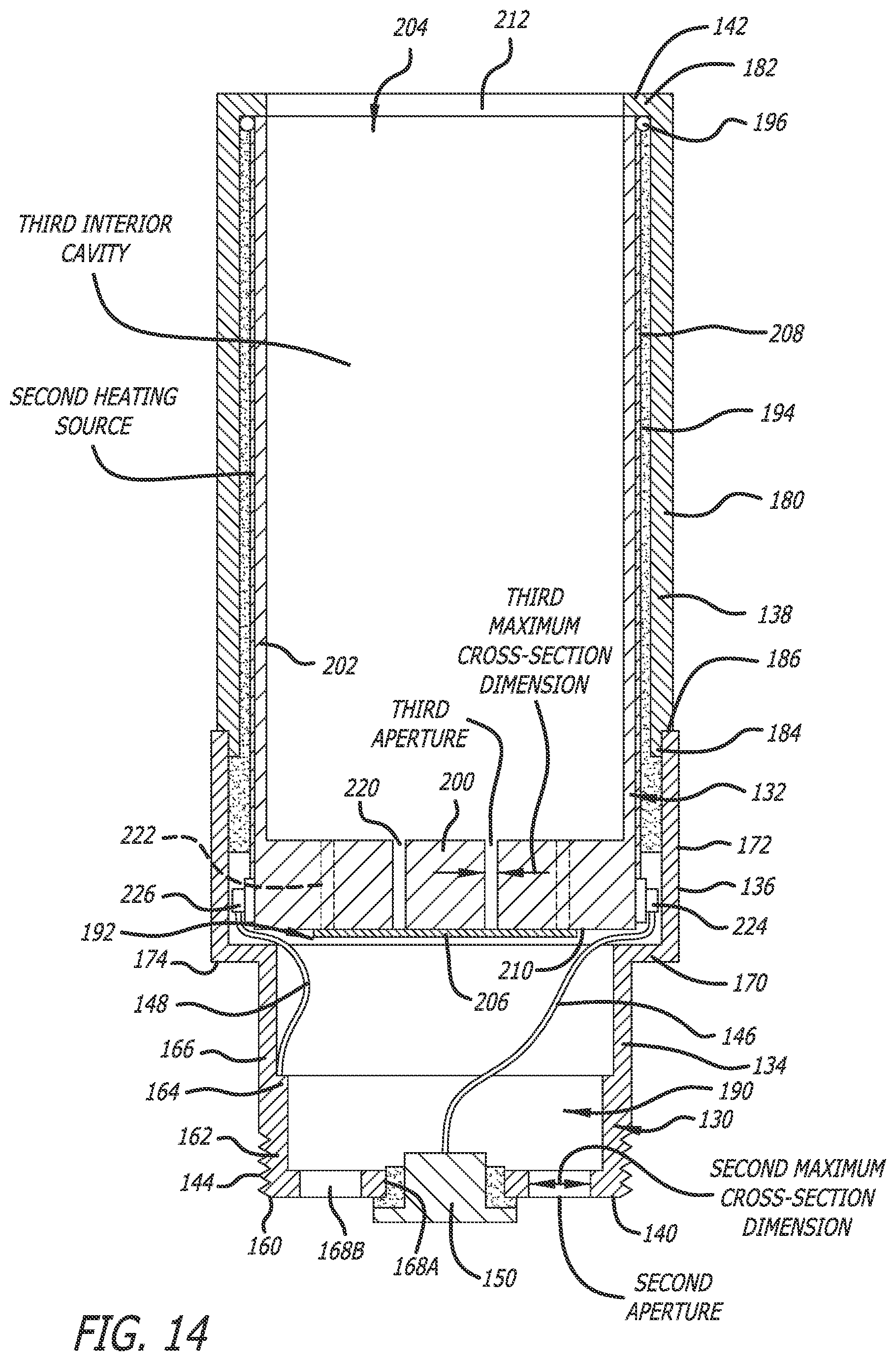 Patent US12102125 Figure 10 – Vaping vaporizer