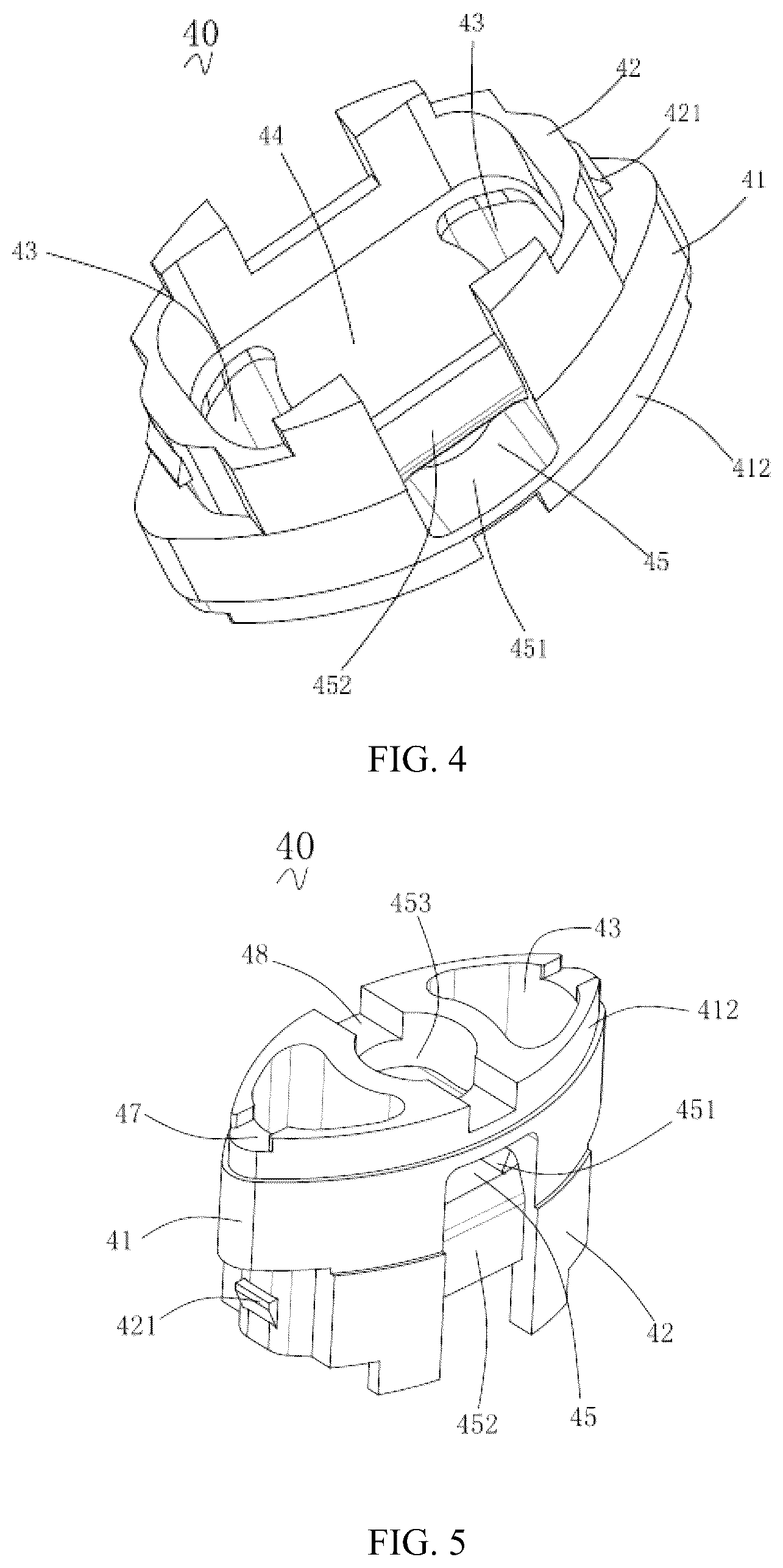 Patent US12102126 Figure 4 – Electronic atomizer, electronic atomizer assembly method, and electronic cigarette