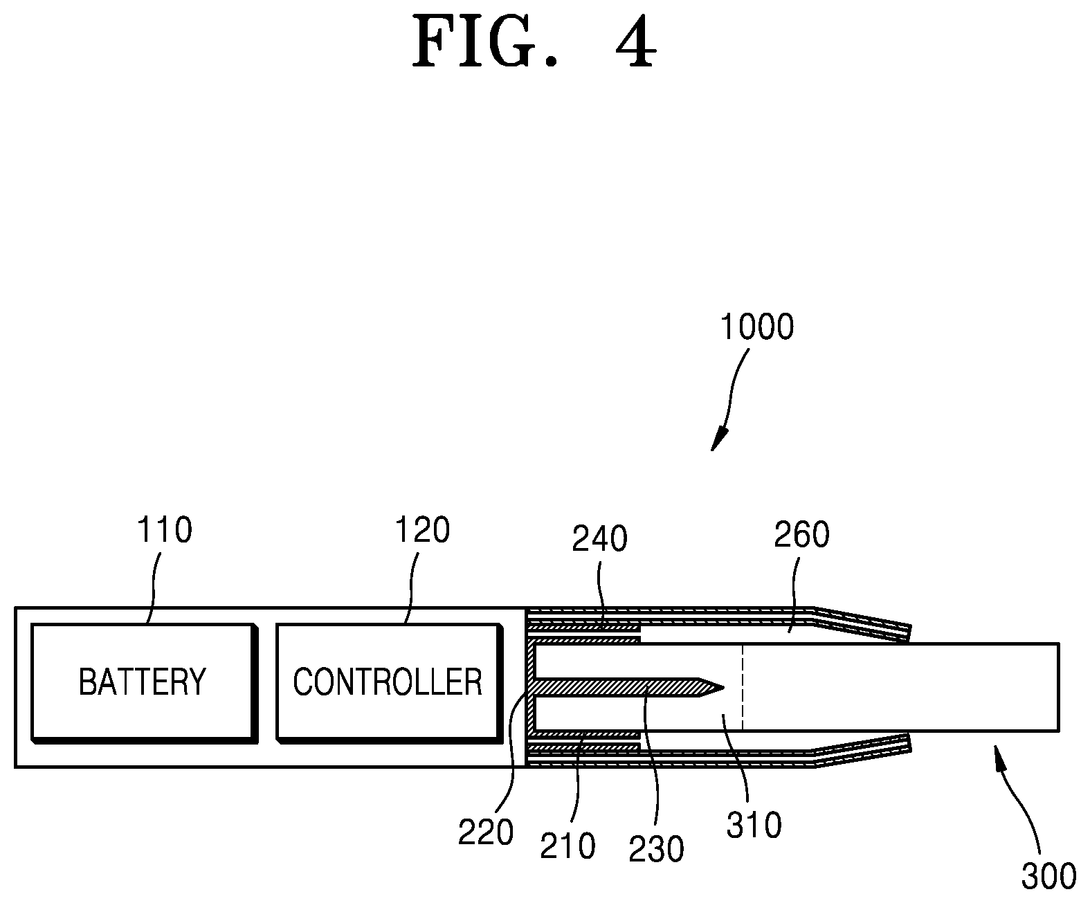 Patent US12102127 Figure 4 – Aerosol generating device with multiple heating portions