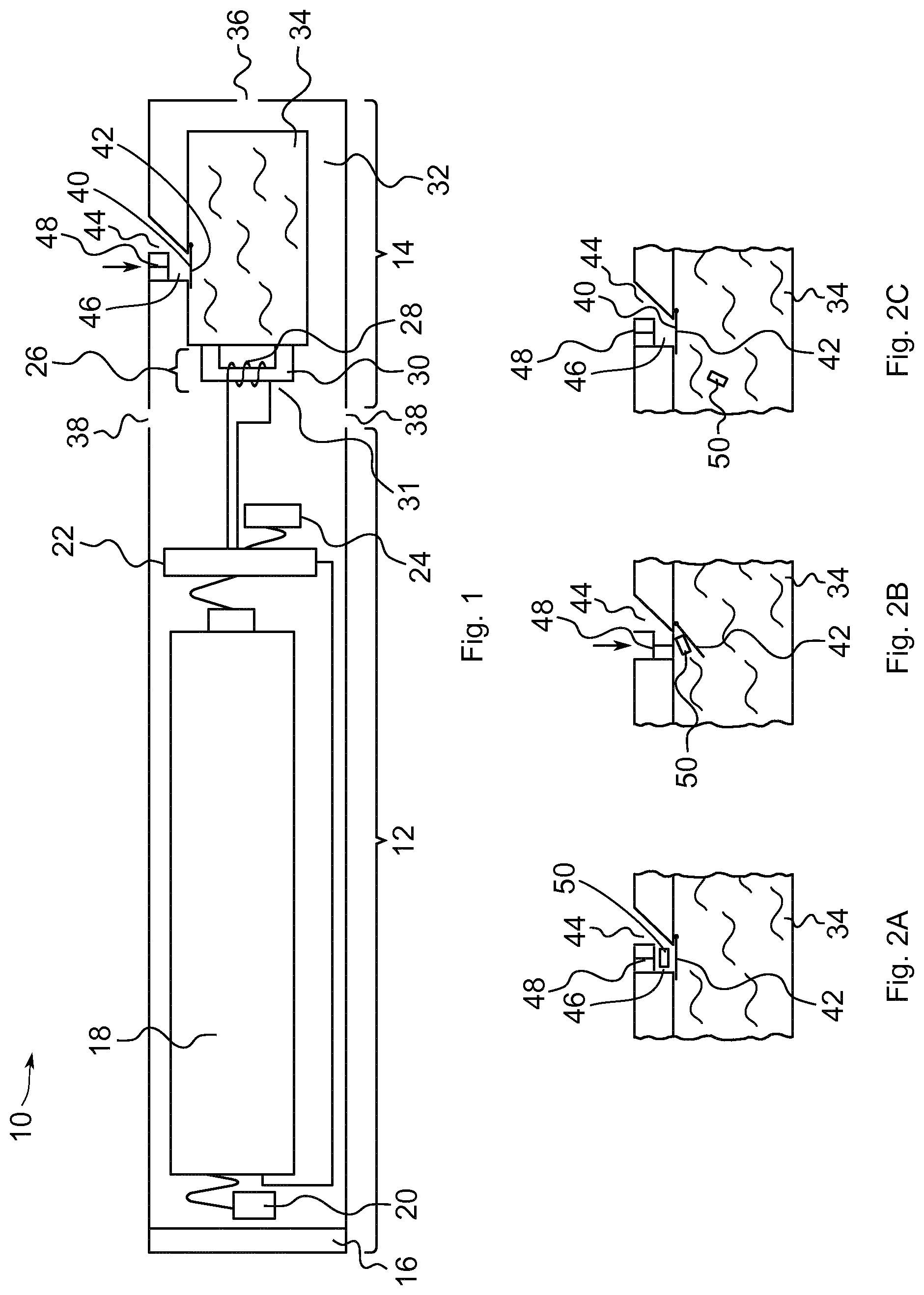 Patent US12102130 Figure 1 – Electronic smoking device with a liquid reservoir that allows the addition of additives