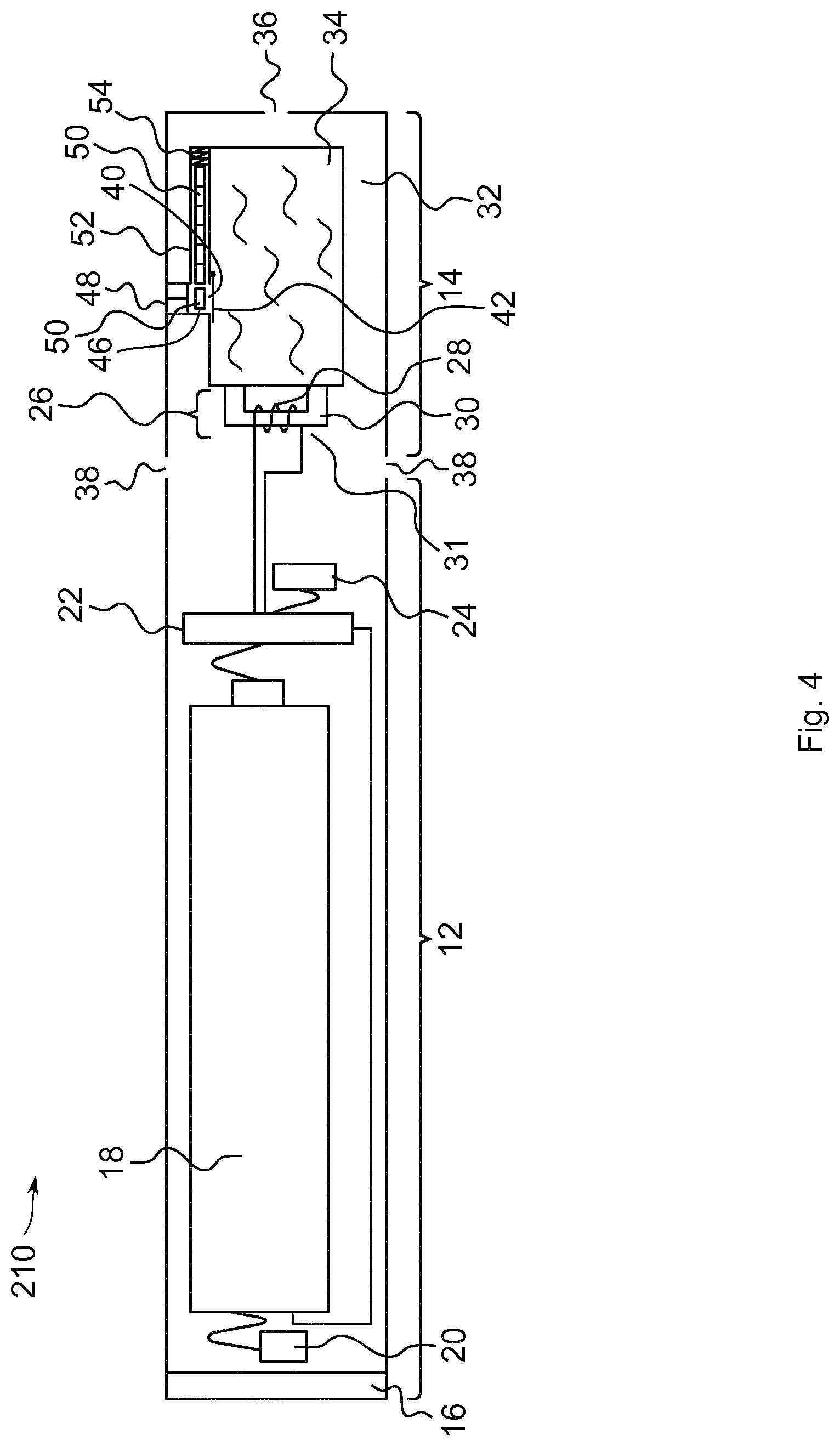 Patent US12102130 Figure 3 – Electronic smoking device with a liquid reservoir that allows the addition of additives