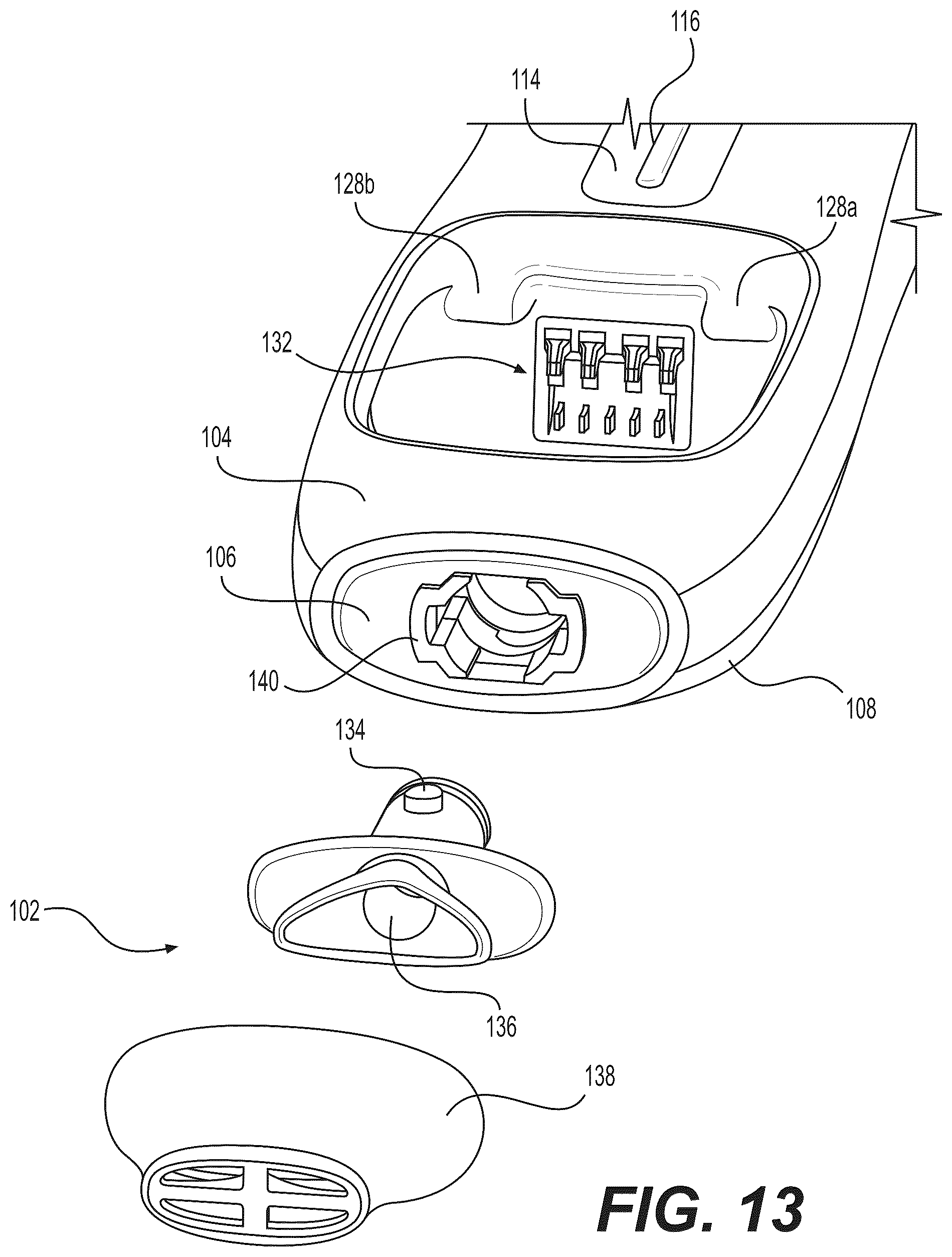 Patent US12102132 Figure 12 – Nicotine electronic vaping devices having nicotine pre-vapor formulation level detection and auto shutdown