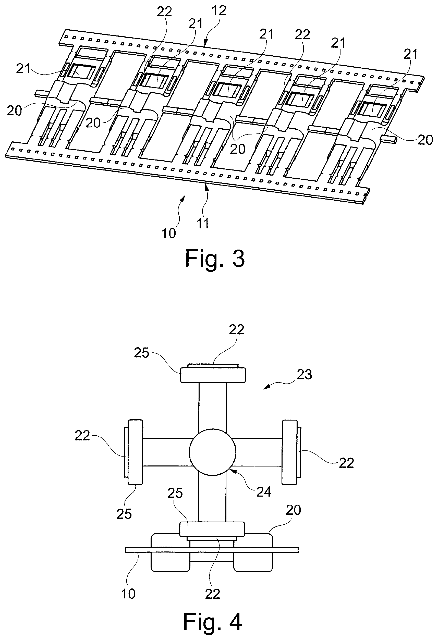 Patent US12102135 Figure 2 – Method and mounting frame for manufacturing a vaporizer unit for an inhaler
