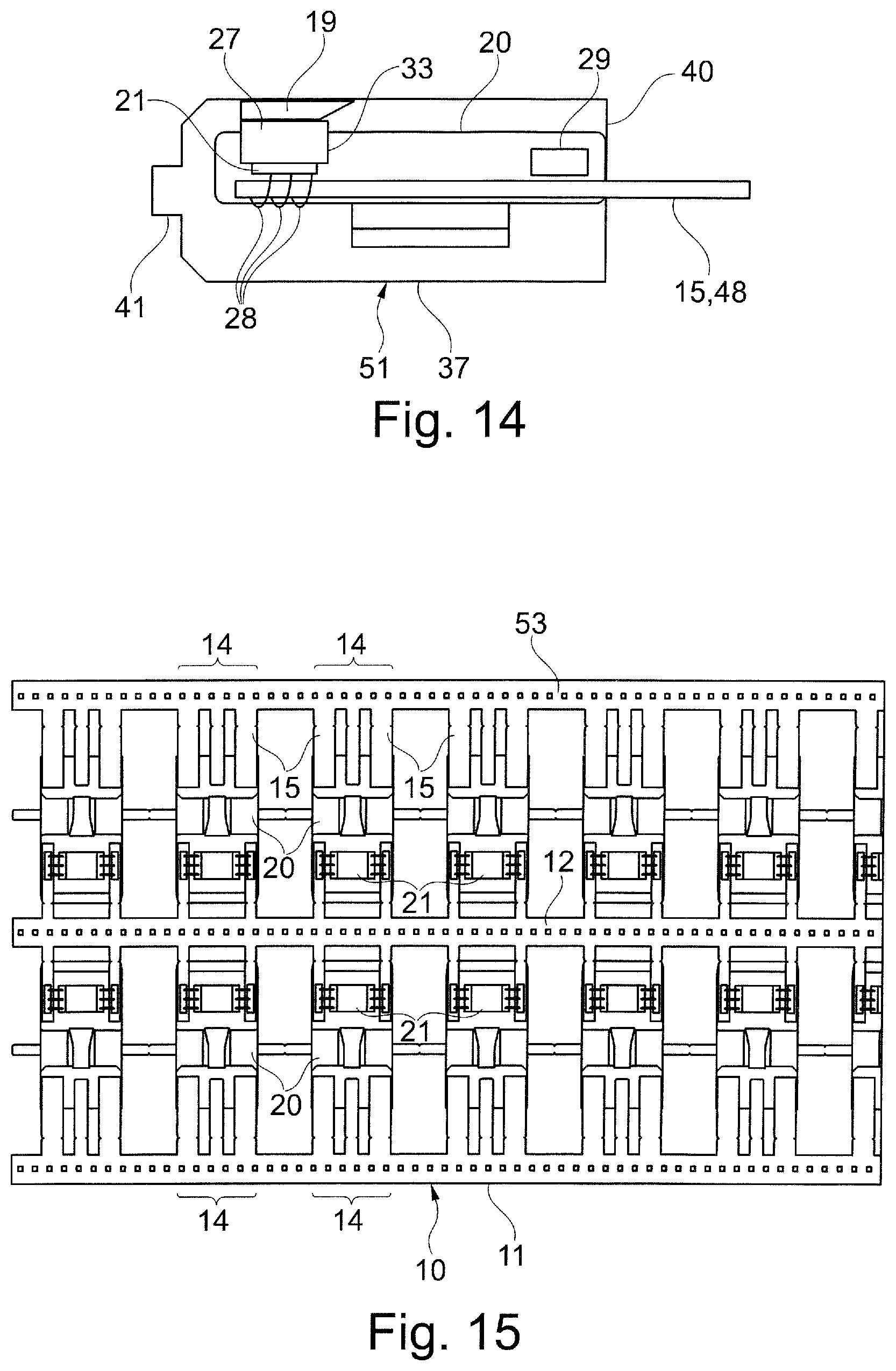 Patent US12102135 Figure 7 – Method and mounting frame for manufacturing a vaporizer unit for an inhaler