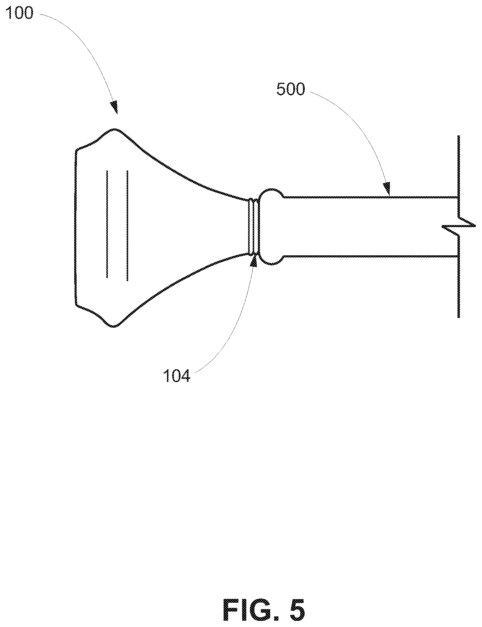 Patent US12102136 Figure 6 – Universal filtering mouthpiece for smoking devices