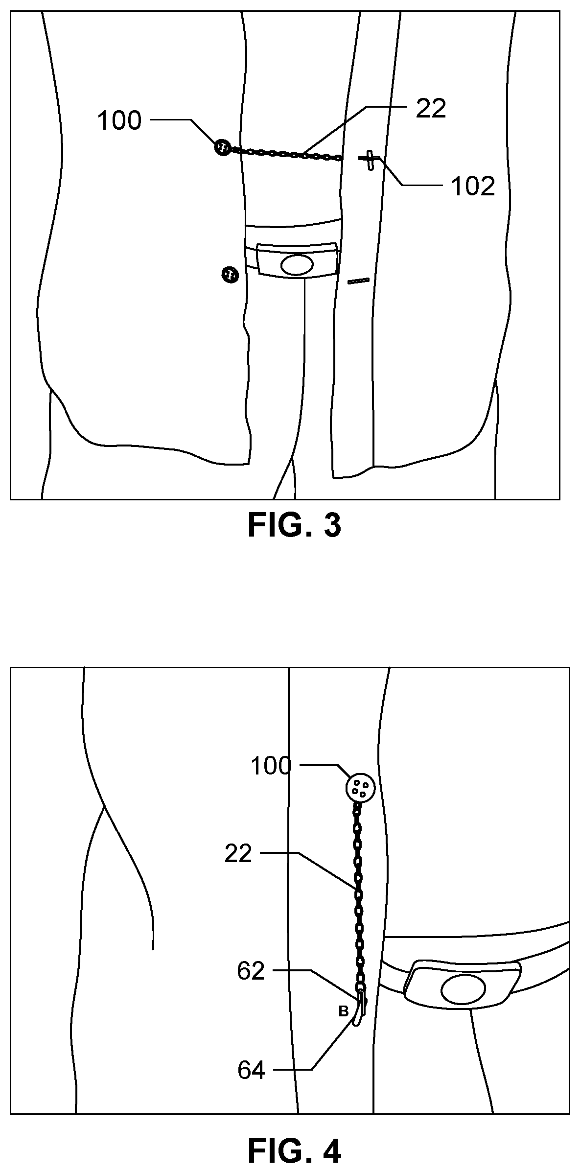 Patent US12102137 Figure 3 – Shirt retaining device