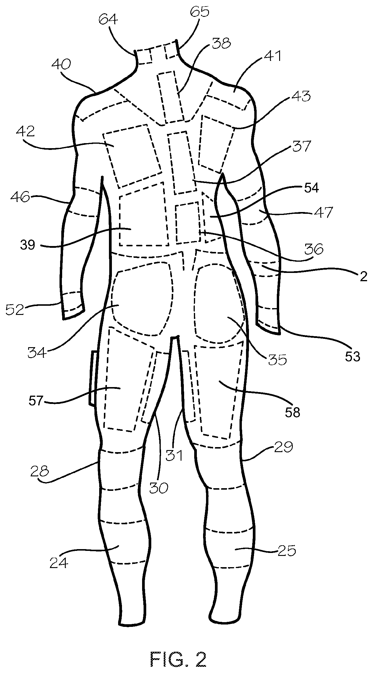Patent US12102143 Figure 2 – Combination vibrational and thermal jumper