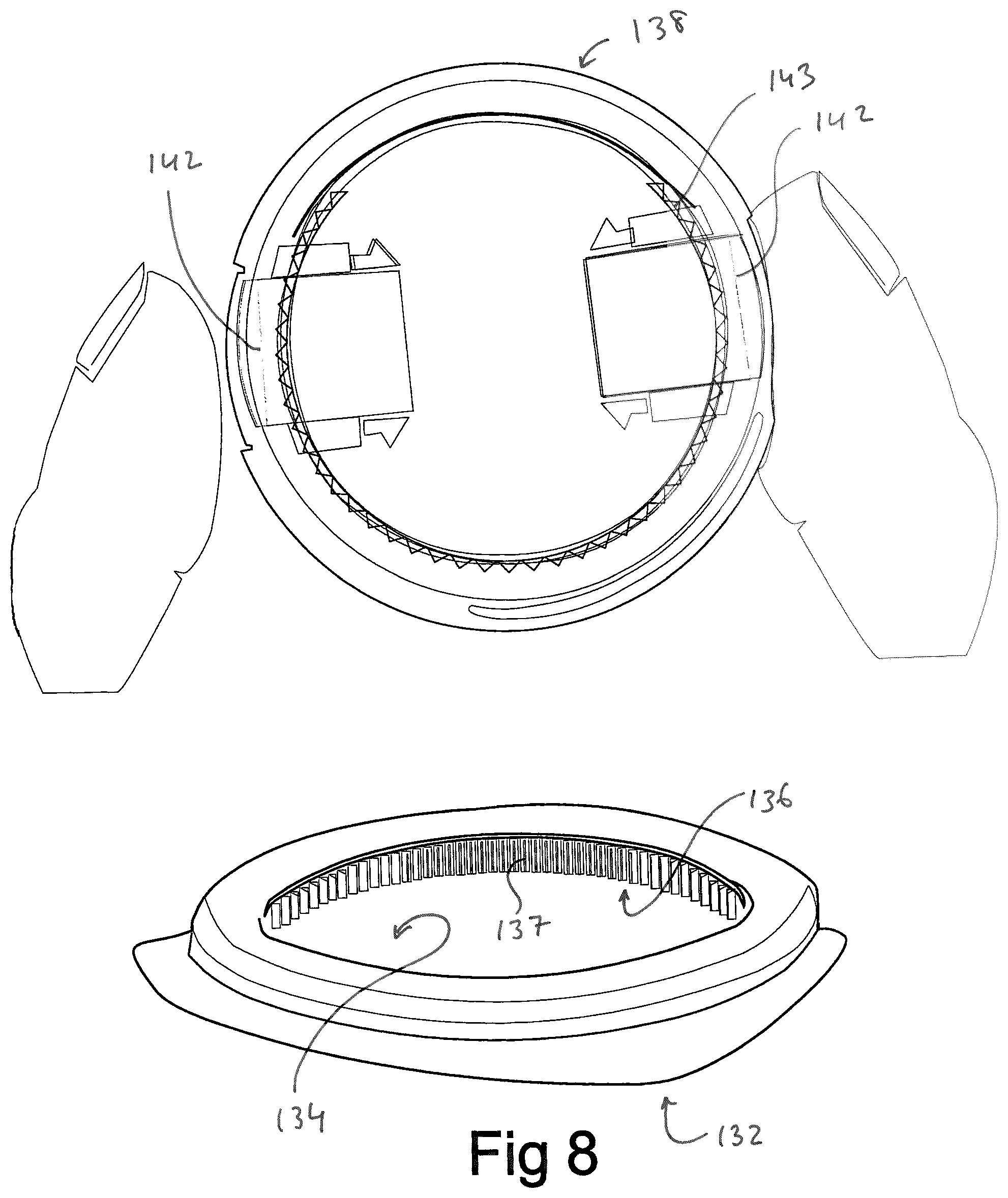 Patent US12102146 Figure 11 – Utility glove with retention feature