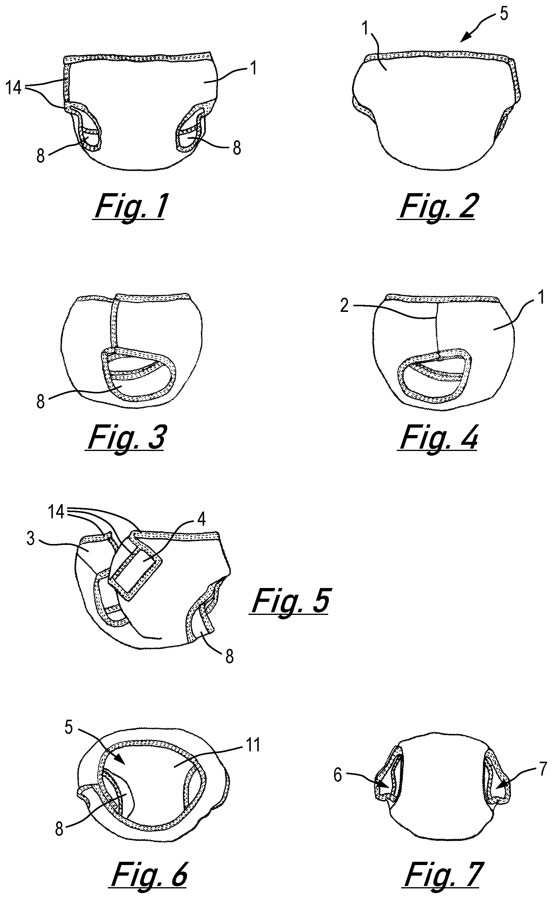 Patent US12102149 Figure 1 – Garment