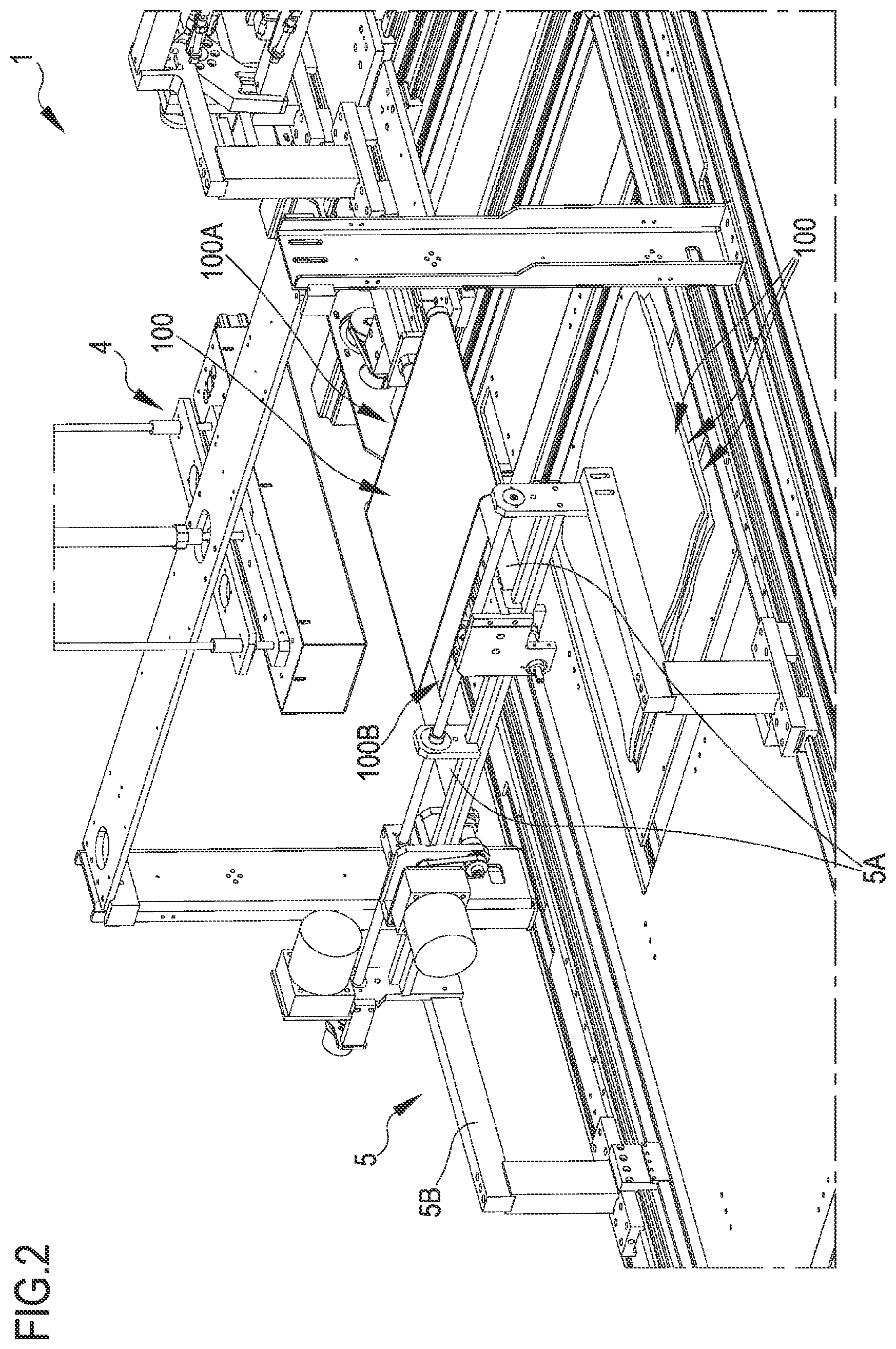 Patent US12102153 Figure 2 – Machine for manufacturing boxers