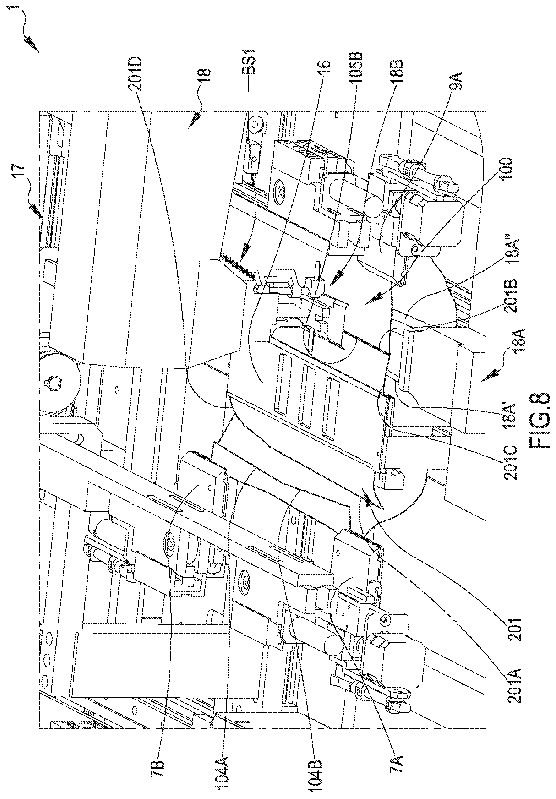Patent US12102153 Figure 8 – Machine for manufacturing boxers