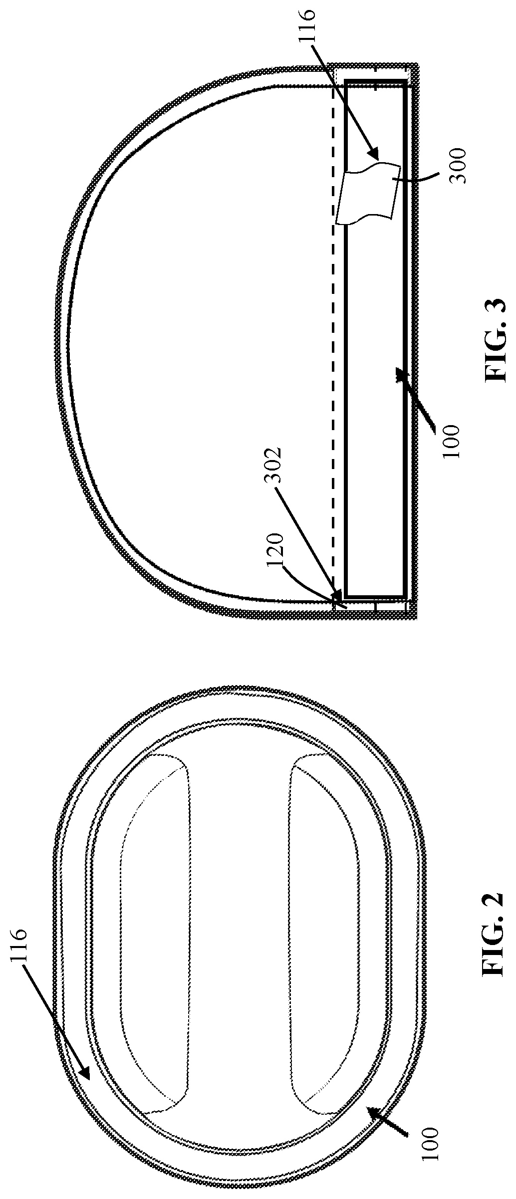Patent US12102155 Figure 2 – Swimming head cap