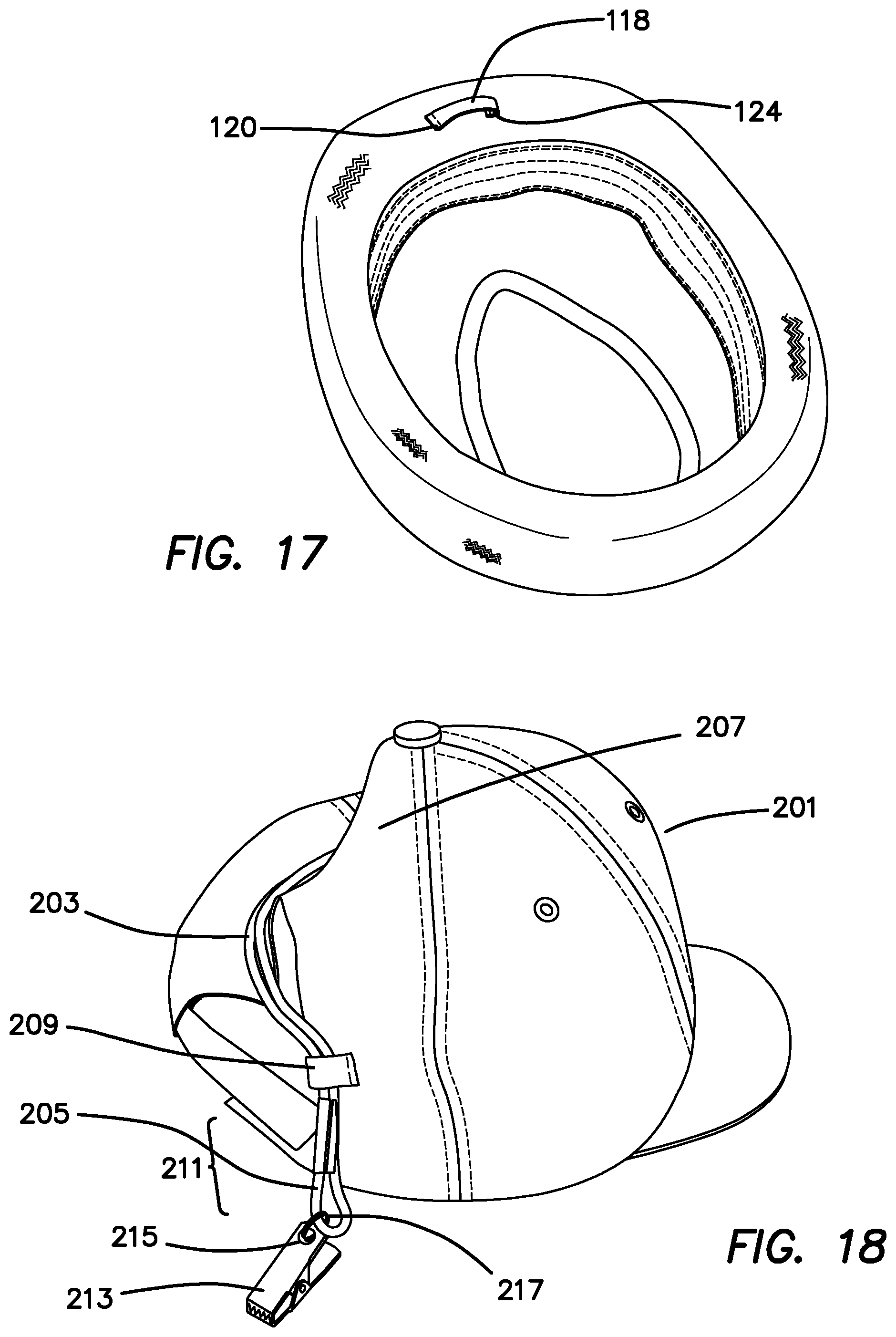 Patent US12102156 Figure 8 – Securable hat assembly