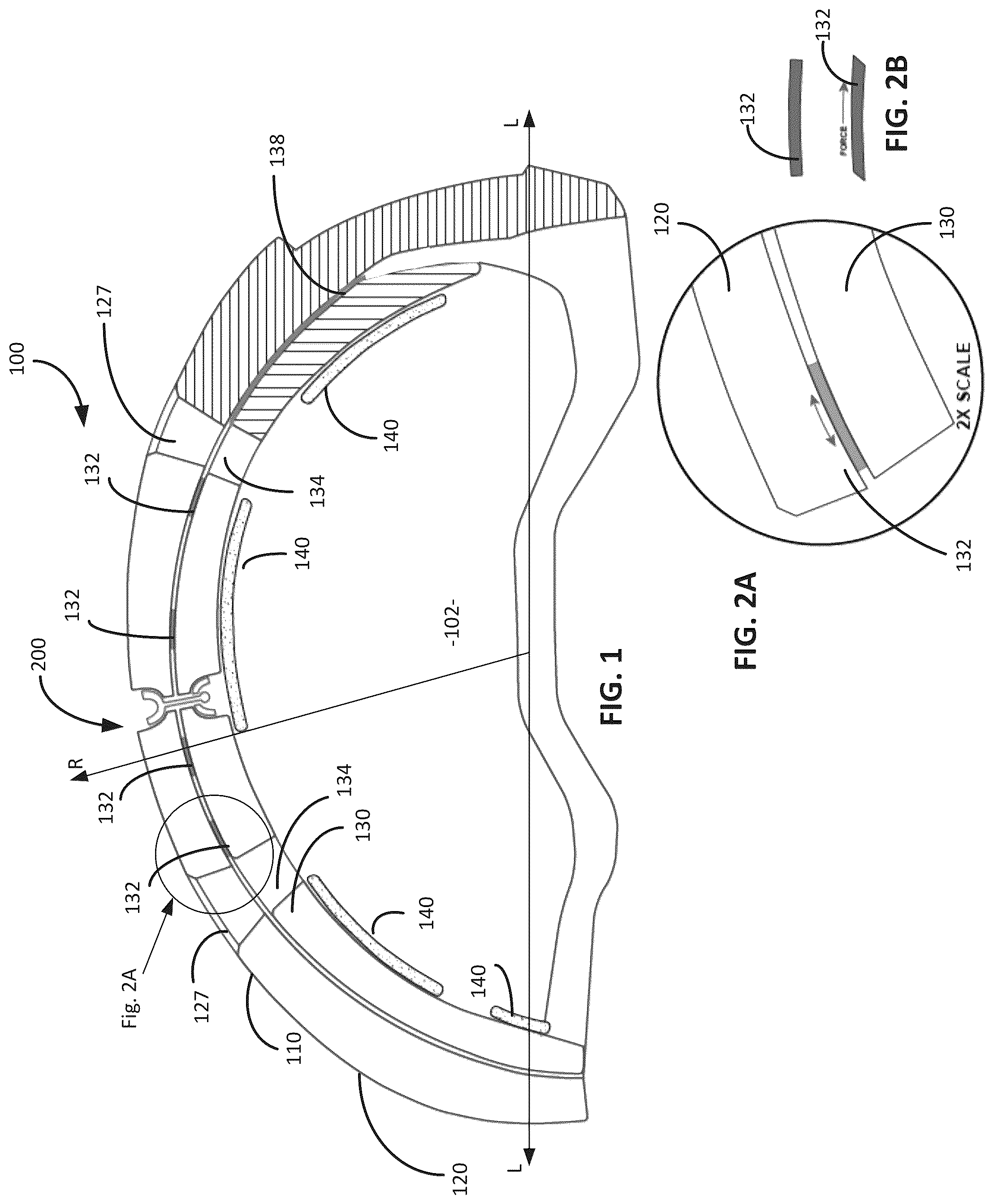 Patent US12102158 Figure 1 – Helmet coupler and helmet with helmet coupler