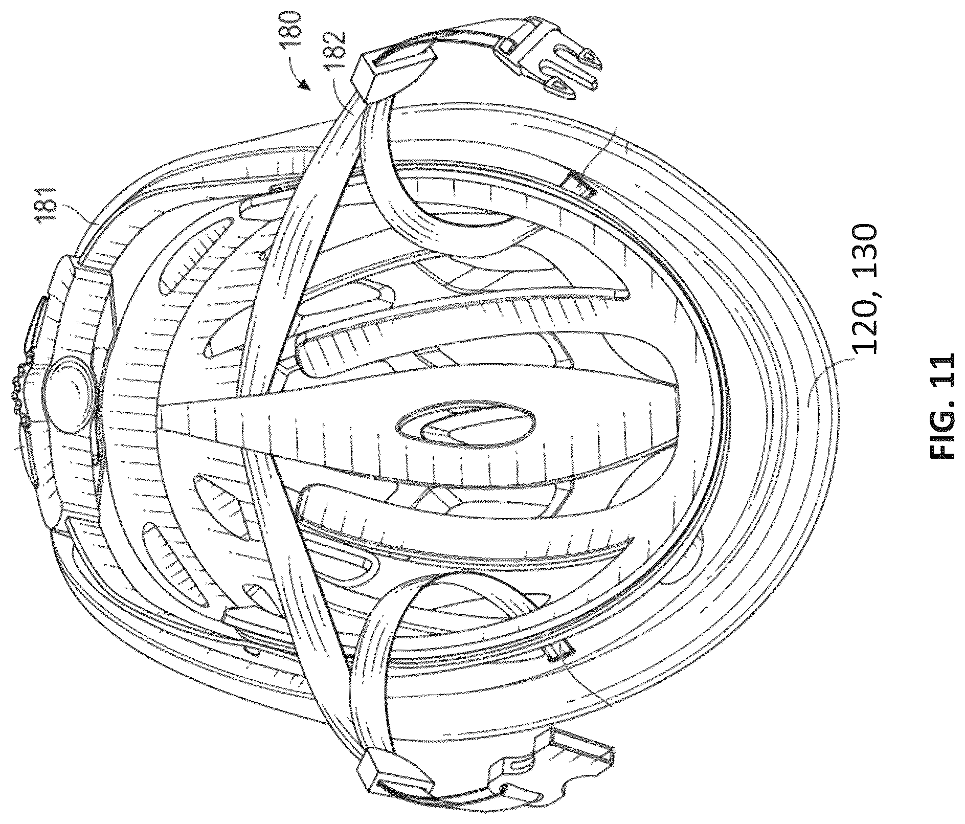 Patent US12102158 Figure 9 – Helmet coupler and helmet with helmet coupler
