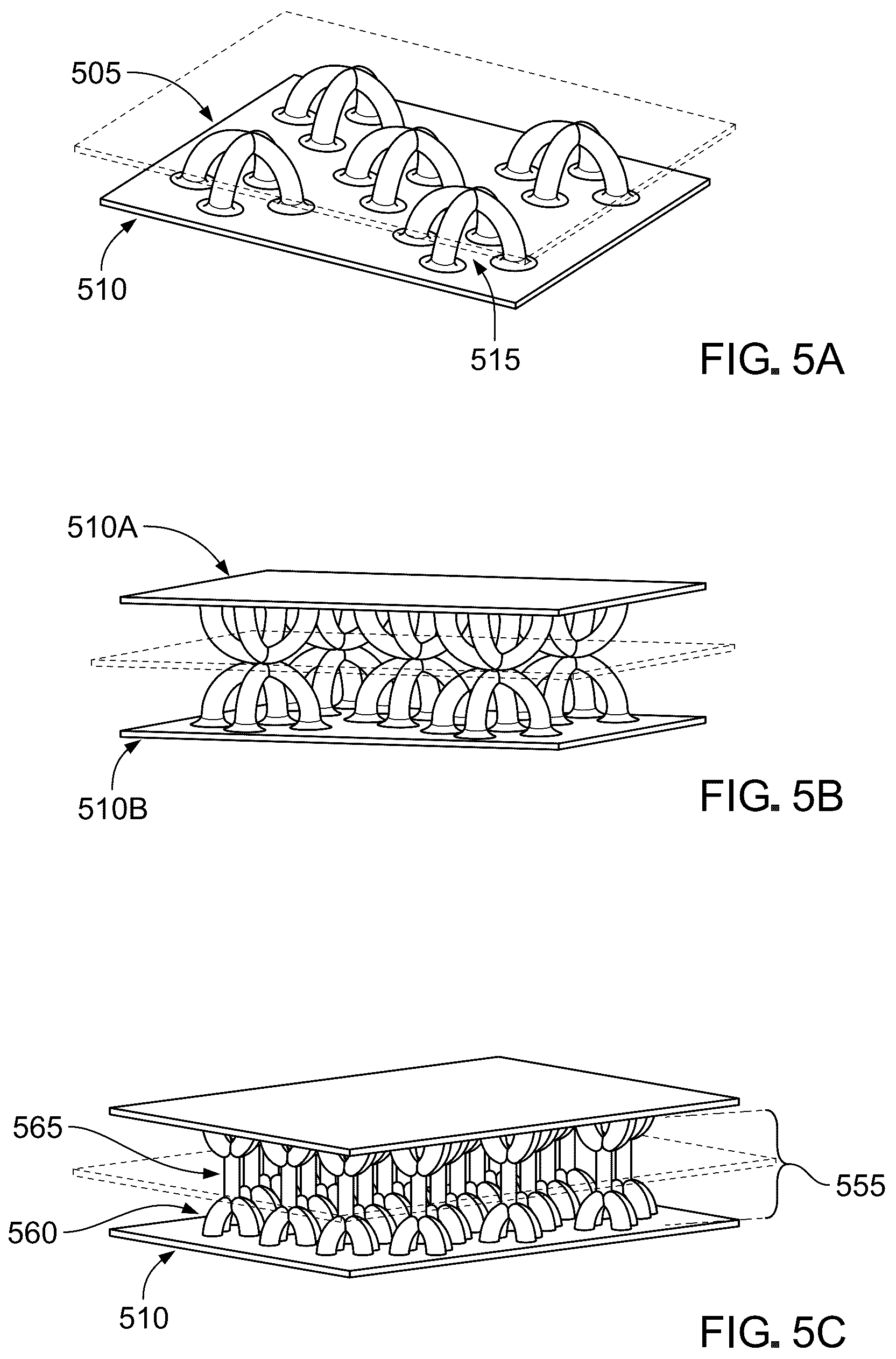 Patent US12102159 Figure 3 – Impact absorbing structures for athletic helmet