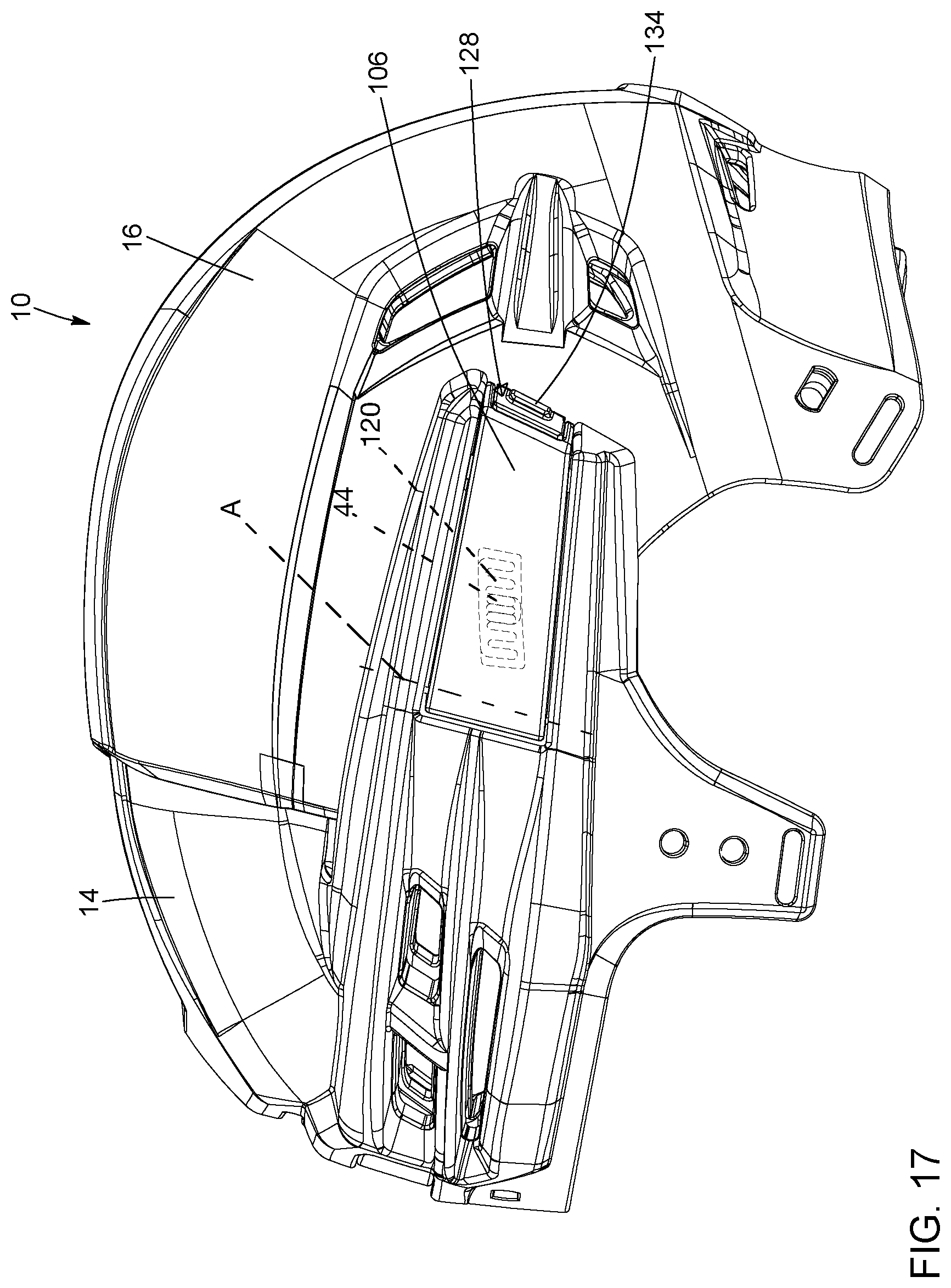 Patent US12102165 Figure 13 – Adjustable sport helmet