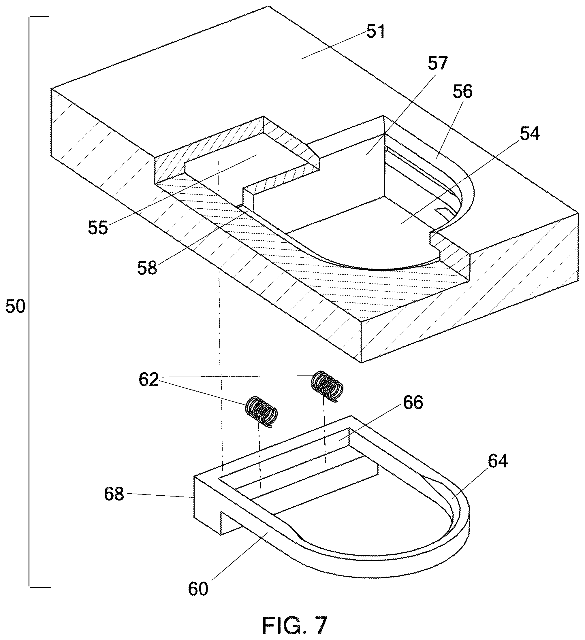 Patent US12102166 Figure 8 – Safety helmet with interchangeable layers