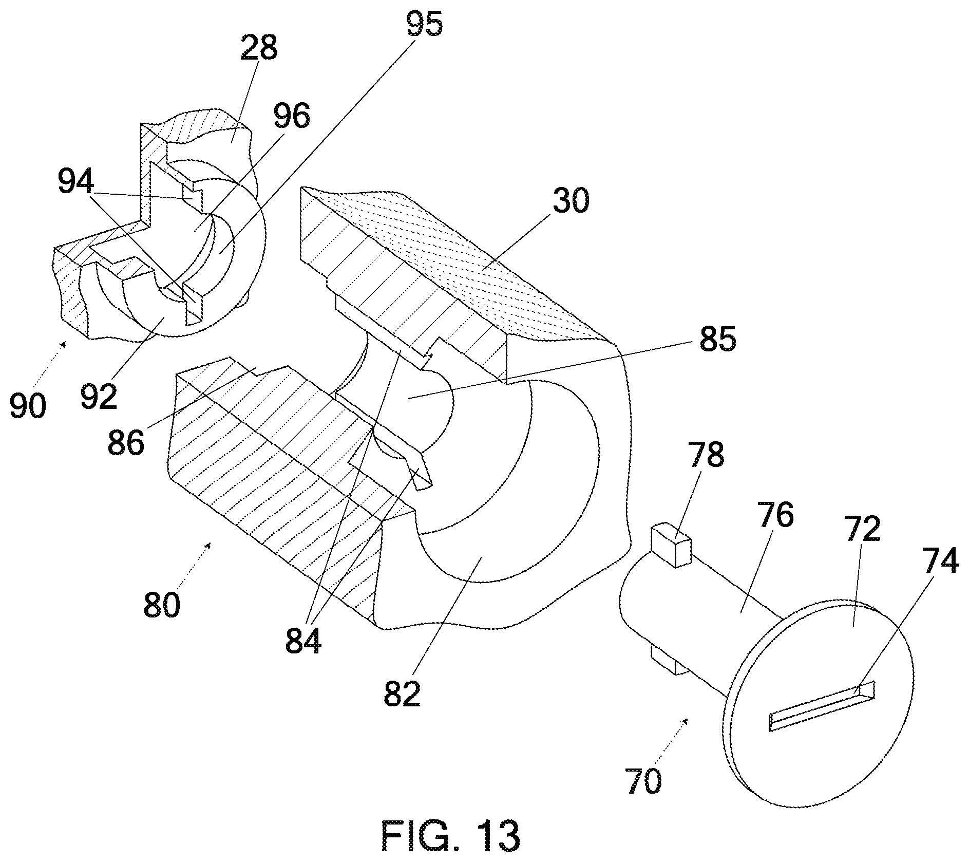 Patent US12102166 Figure 13 – Safety helmet with interchangeable layers