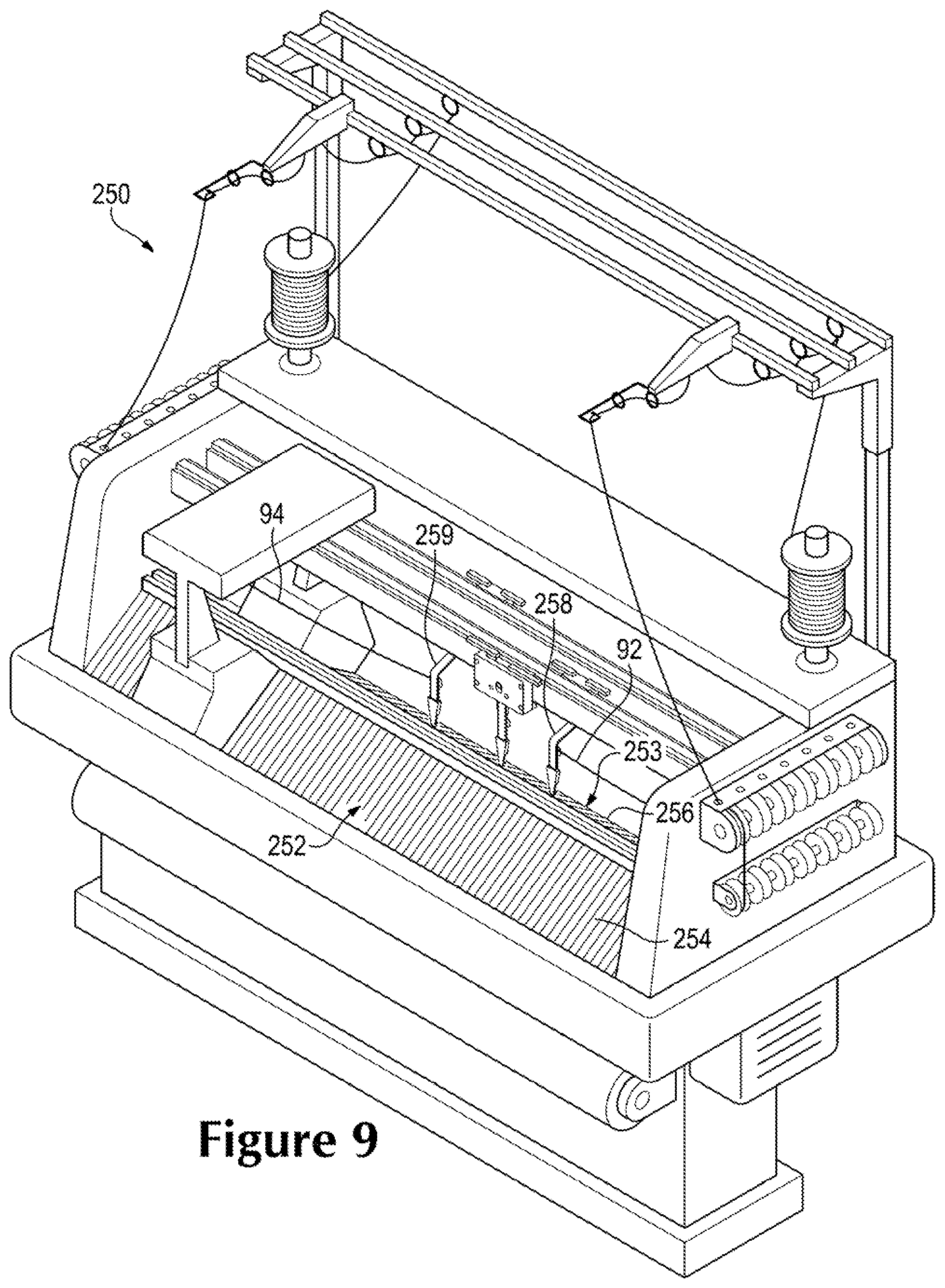 Patent US12102167 Figure 7 – Resilient knitted component with wave features