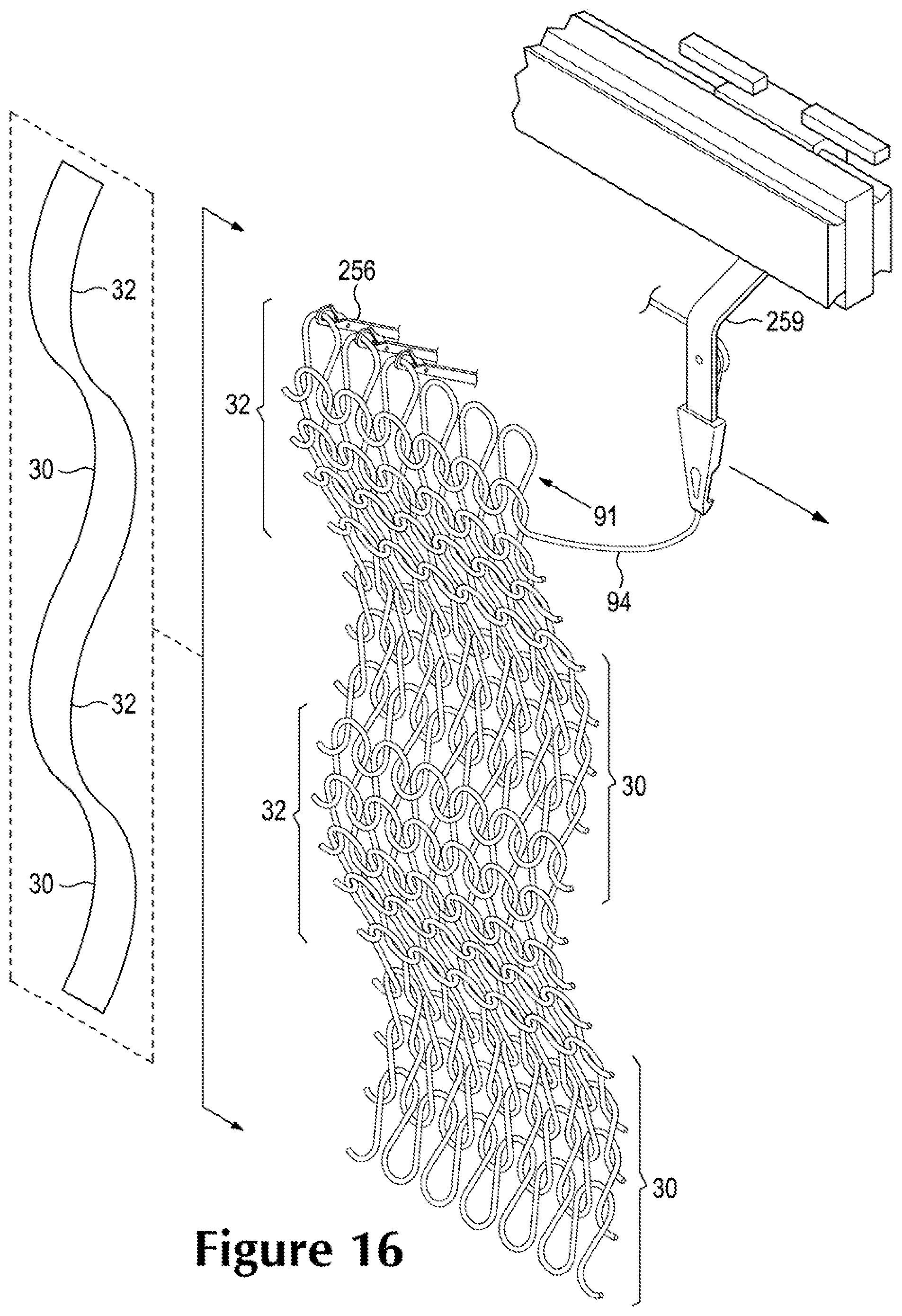 Patent US12102167 Figure 14 – Resilient knitted component with wave features
