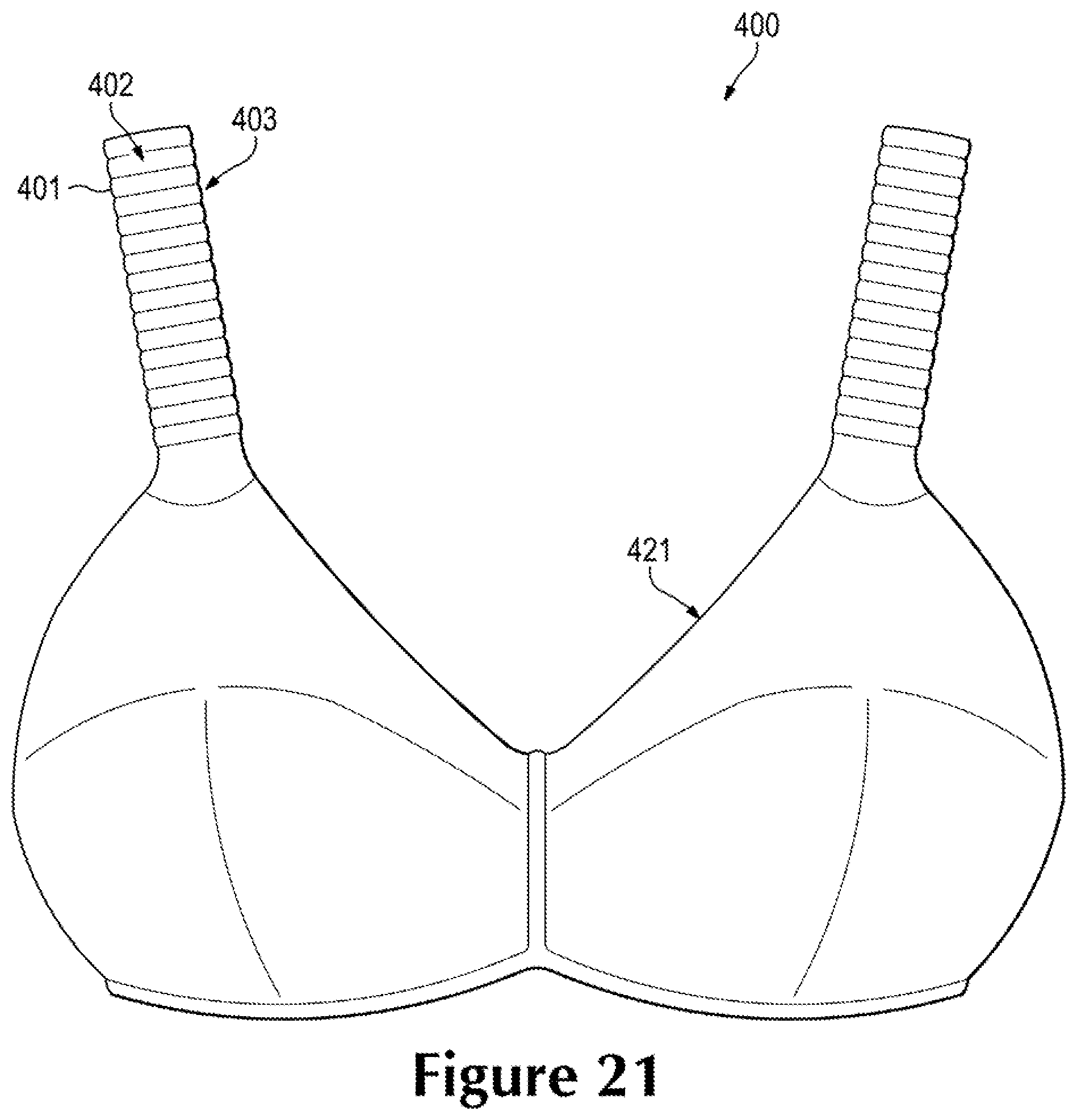 Patent US12102167 Figure 19 – Resilient knitted component with wave features
