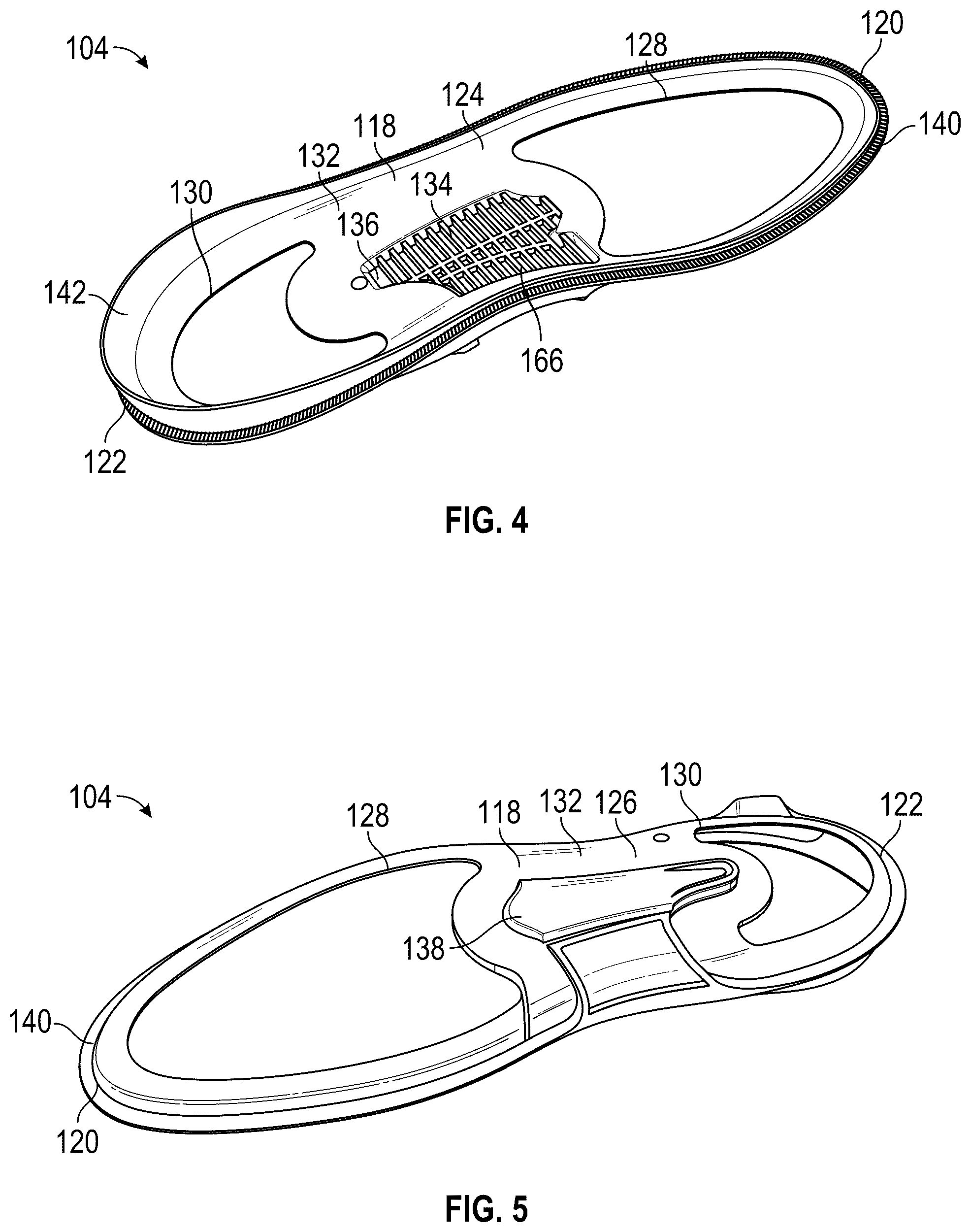 Patent US12102169 Figure 3 – Chassis system for footwear