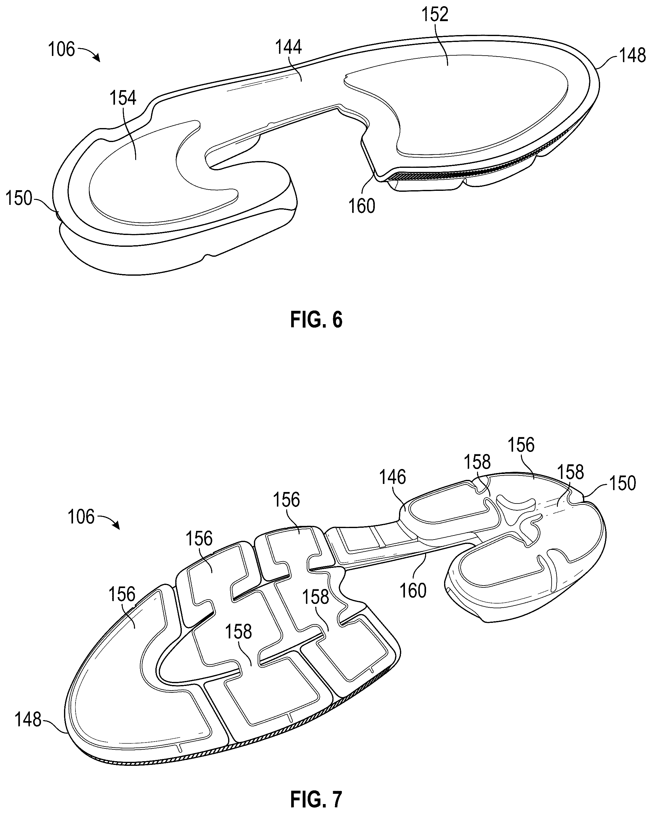 Patent US12102169 Figure 4 – Chassis system for footwear