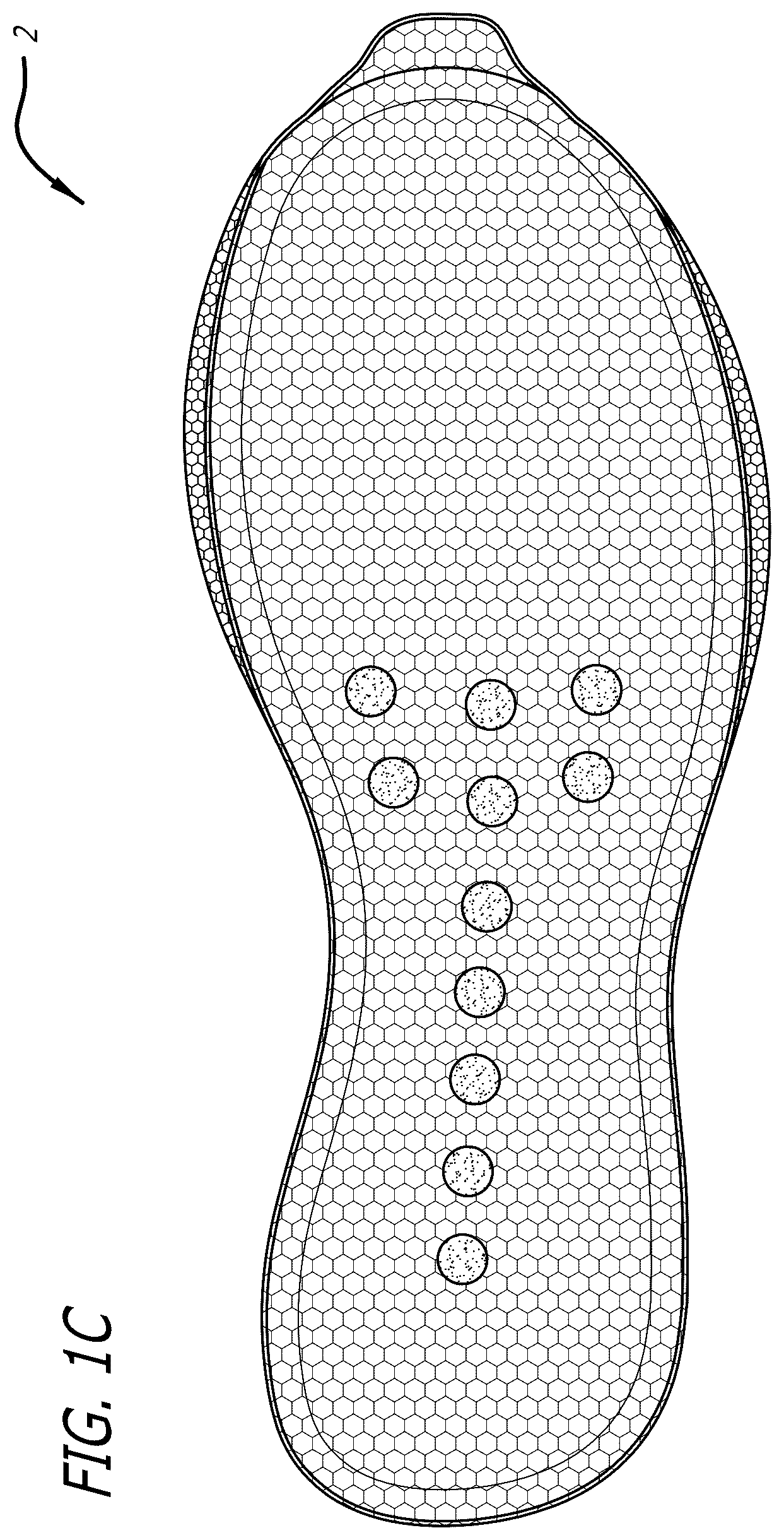 Patent US12102171 Figure 3 – Supporting member for footwear activity economy
