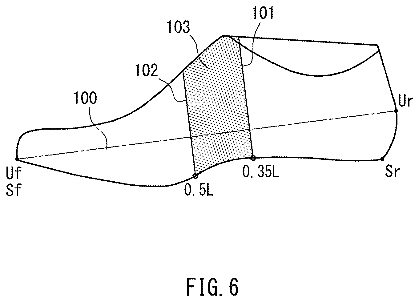 Patent US12102177 Figure 6 – Shoe