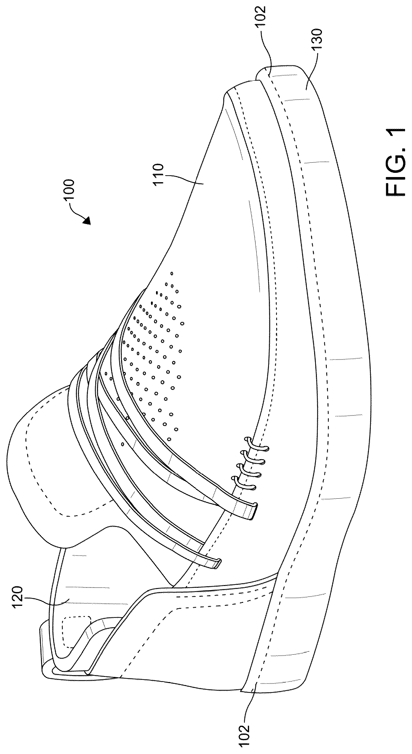 Patent US12102179 Figure 1 – Separable and regenerative footwear