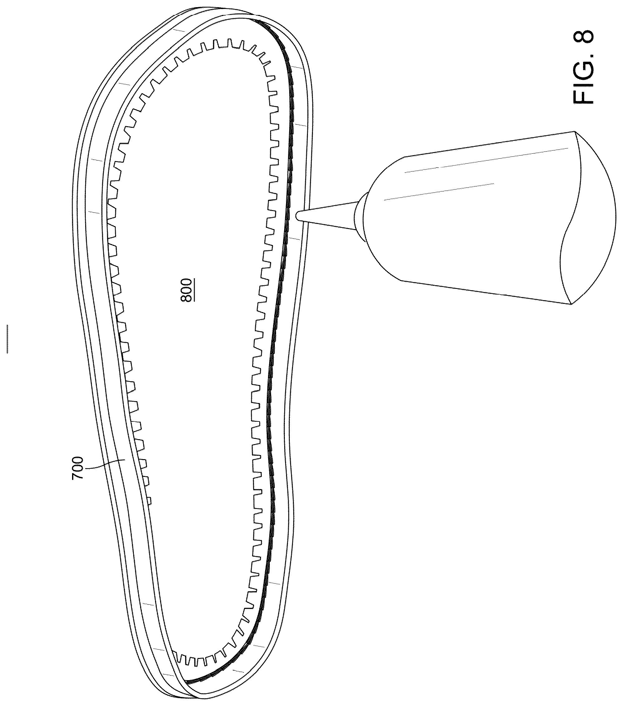 Patent US12102179 Figure 8 – Separable and regenerative footwear