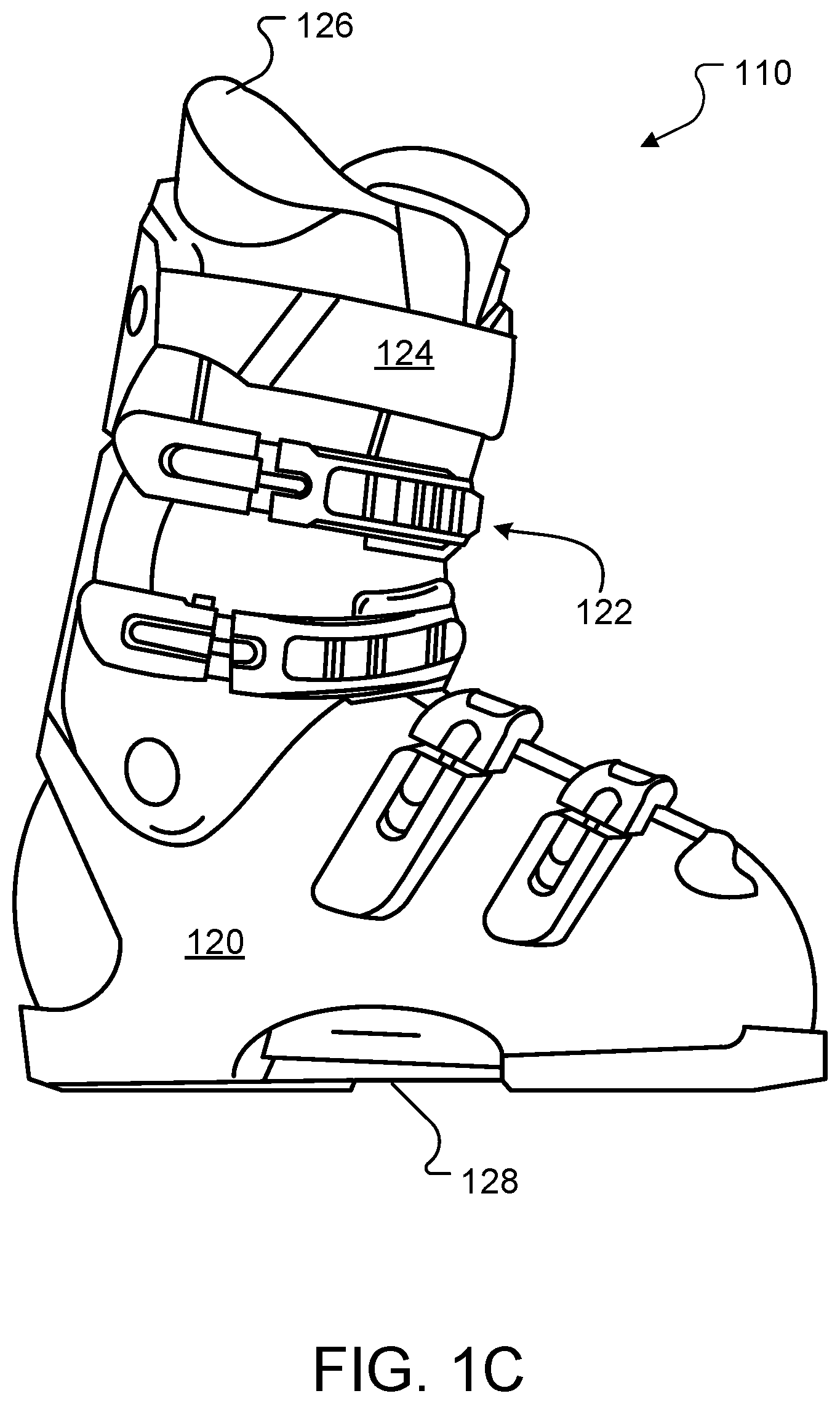 Patent US12102182 Figure 2 – Negative Poisson's ratio materials for winter sports equipment