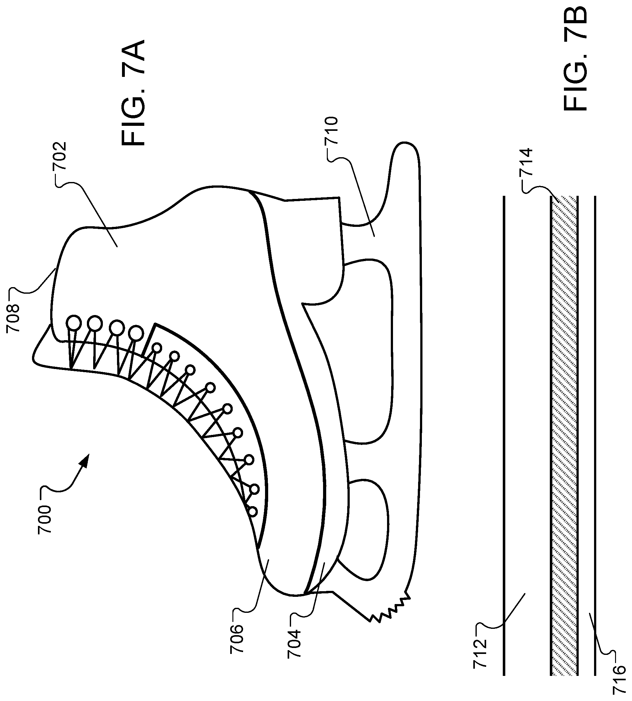 Patent US12102182 Figure 8 – Negative Poisson's ratio materials for winter sports equipment