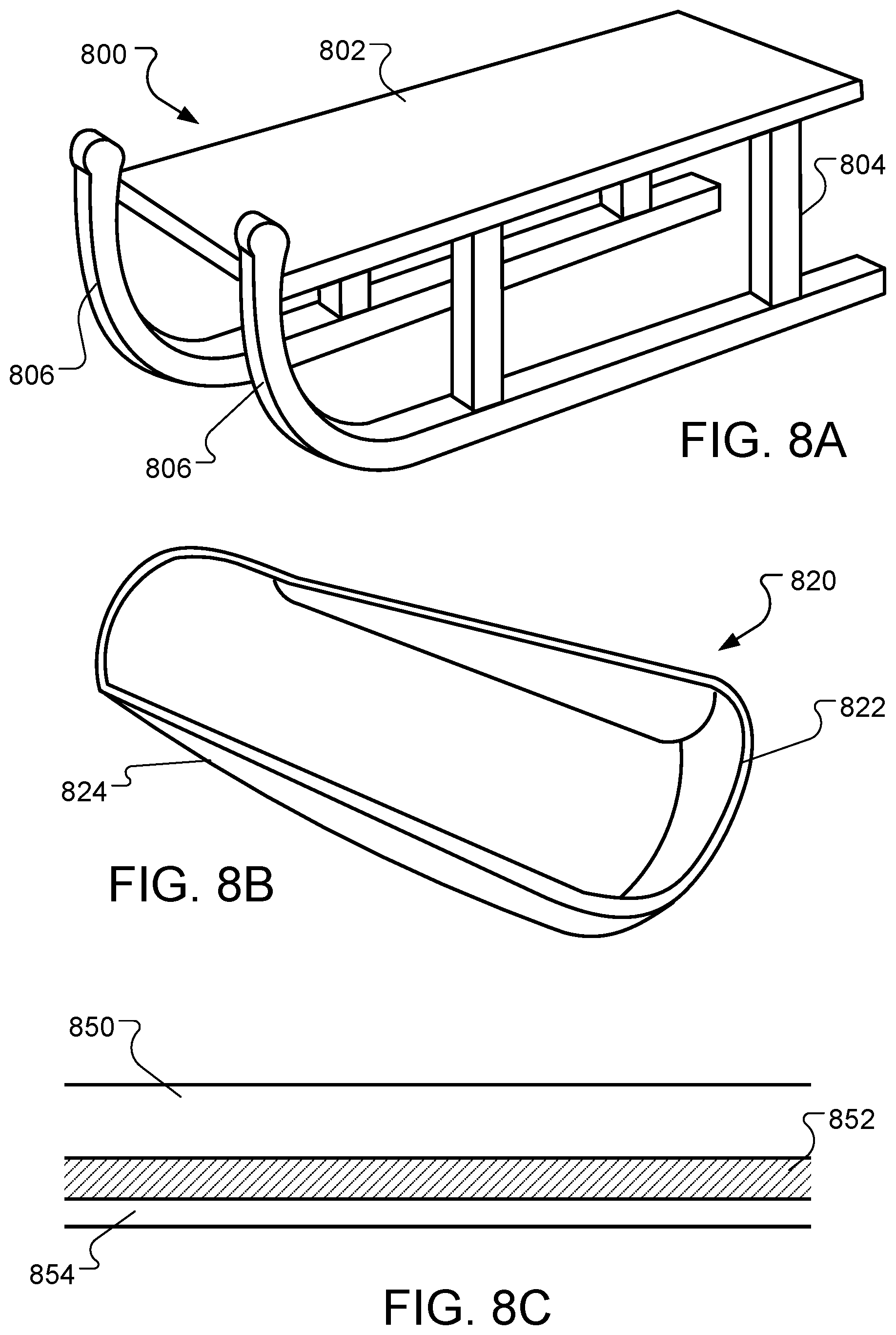 Patent US12102182 Figure 9 – Negative Poisson's ratio materials for winter sports equipment