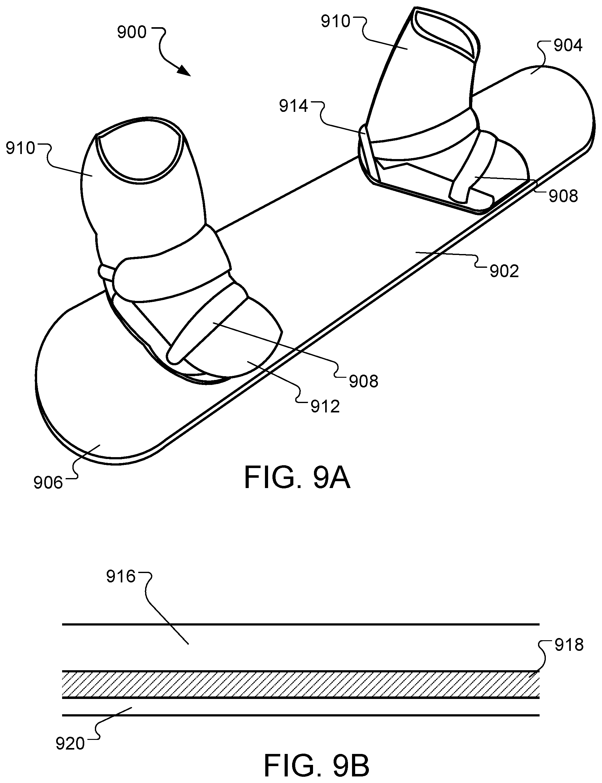 Patent US12102182 Figure 10 – Negative Poisson's ratio materials for winter sports equipment