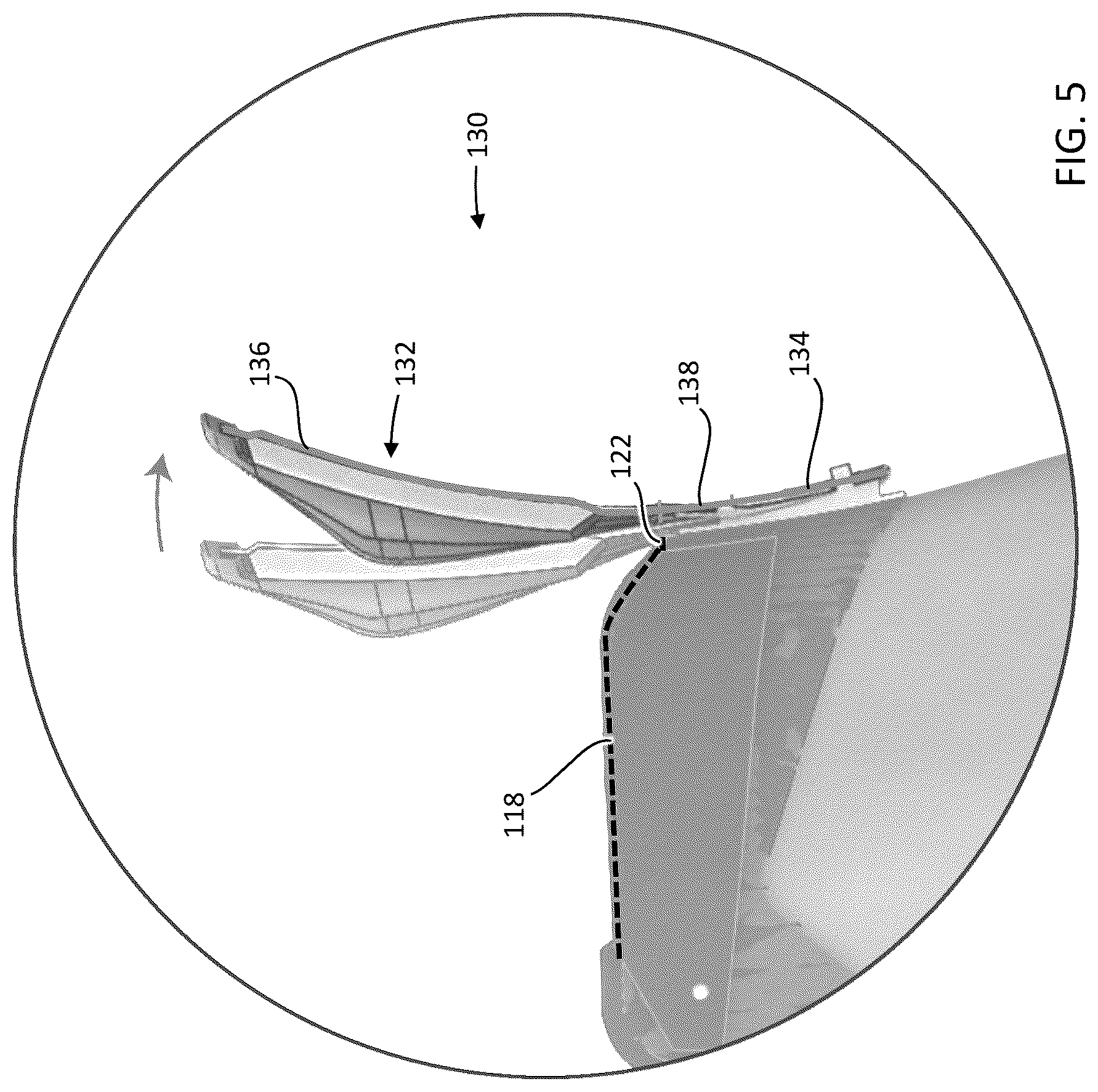 Patent US12102183 Figure 4 – Skate boot with tendon guard