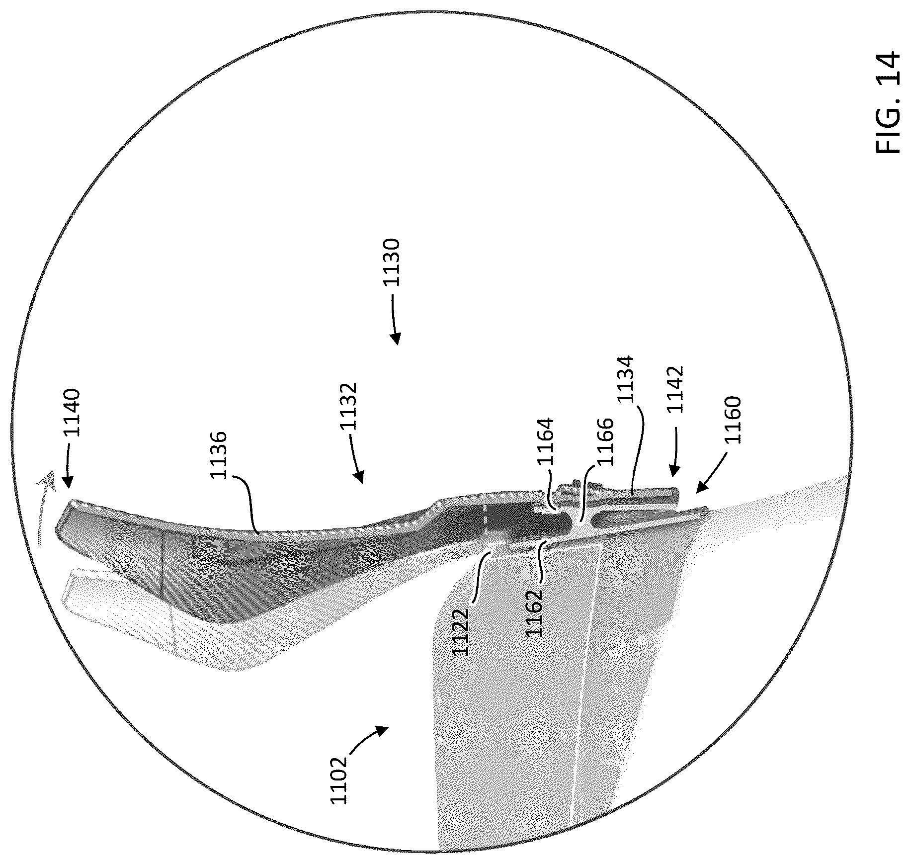 Patent US12102183 Figure 10 – Skate boot with tendon guard