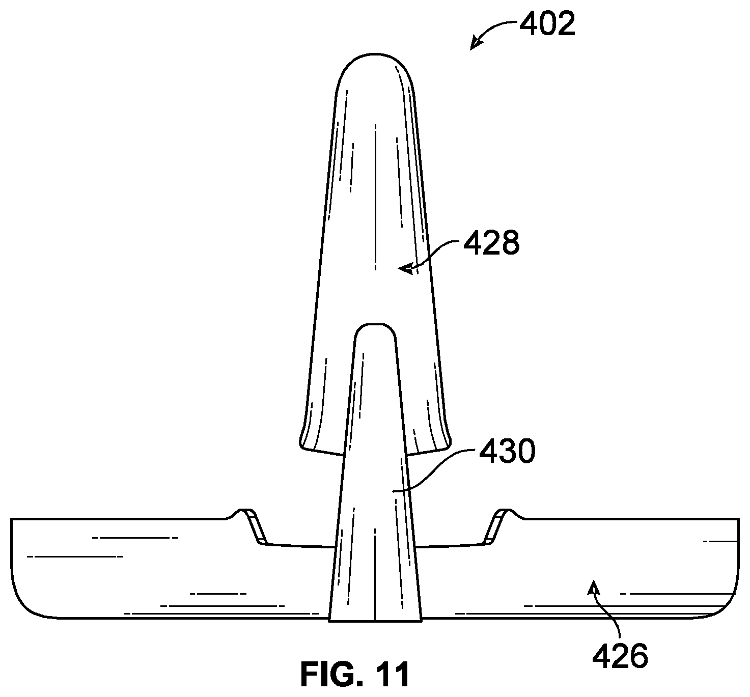 Patent US12102184 Figure 10 – Footwear heel insert