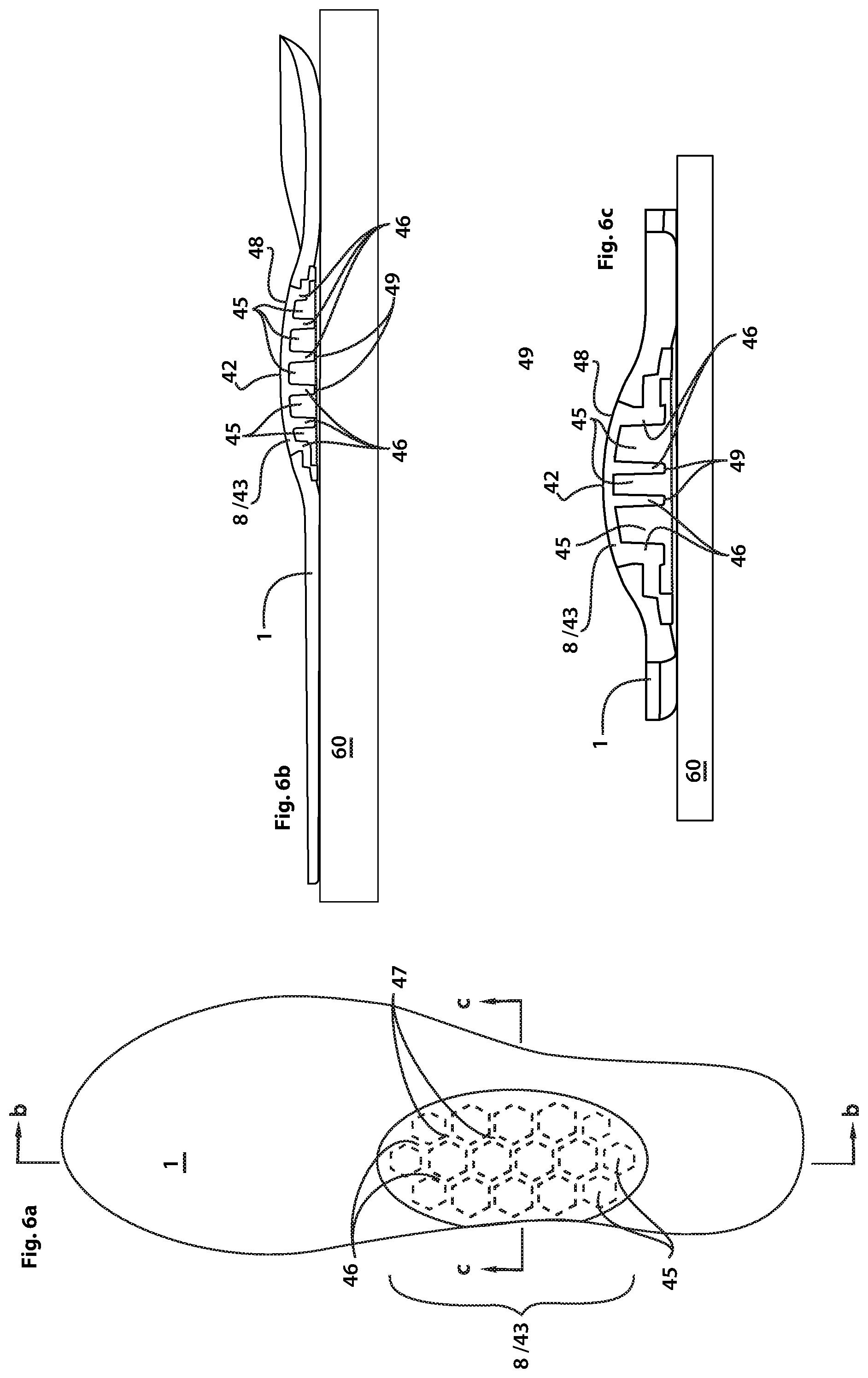 Patent US12102185 Figure 6 – Random variable stimulus insoles and footwear to optimize human neuromuscular gait mechanics