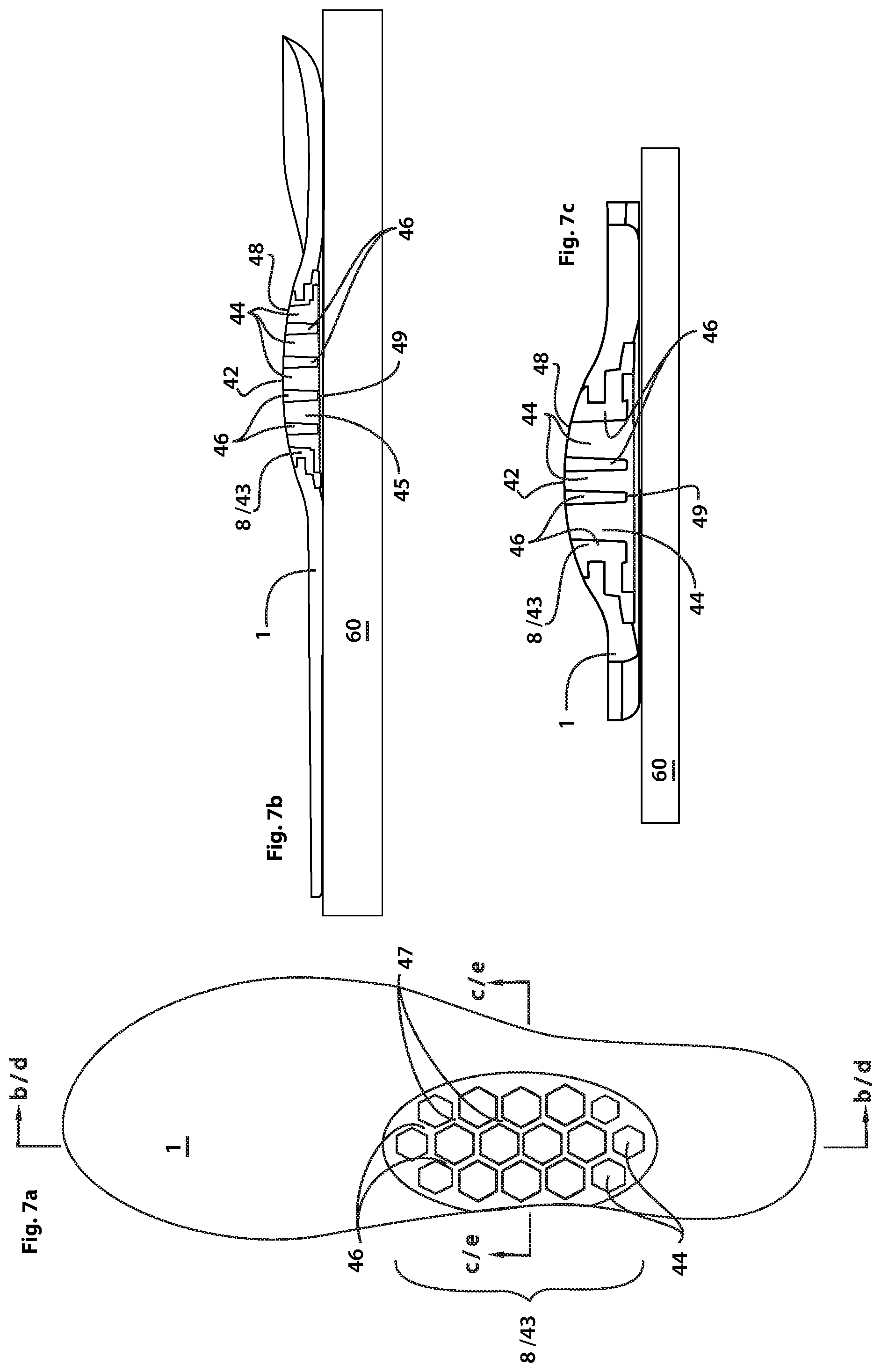 Patent US12102185 Figure 7 – Random variable stimulus insoles and footwear to optimize human neuromuscular gait mechanics